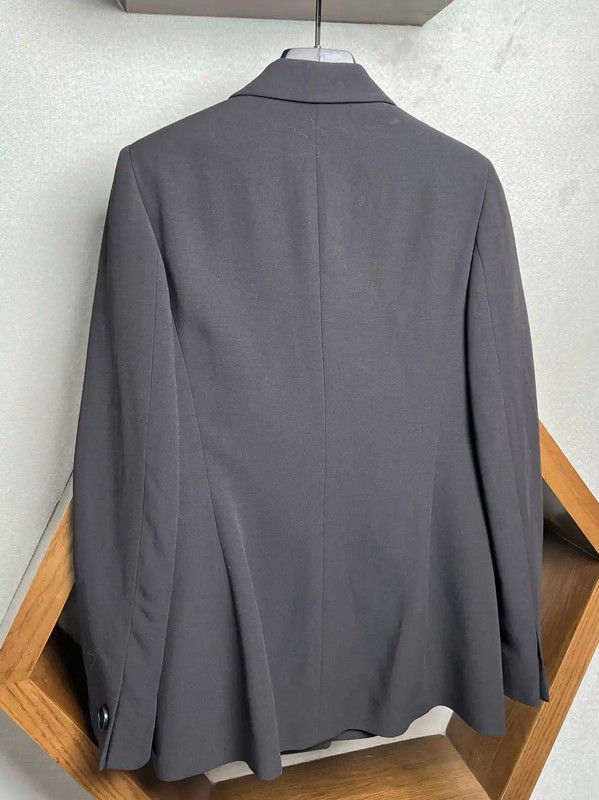 Max Mara MaxMara Black Wool Women's Blazer 0089 Size ONE SIZE - 8 Thumbnail