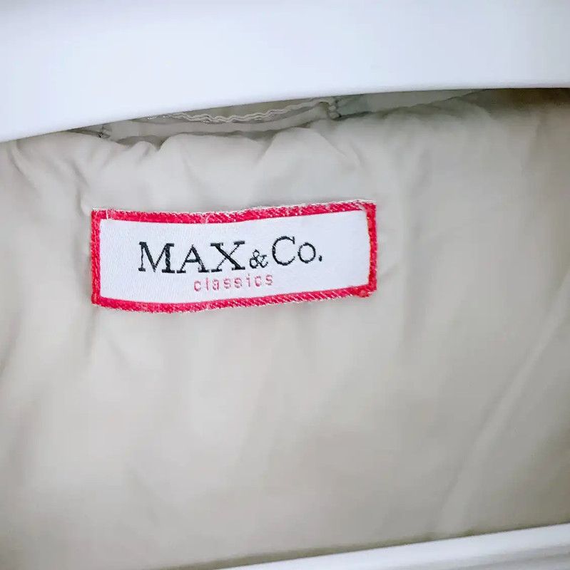 Max Mara MaxMara Beige Women's Puffer Coat Size S 0089 Size S / US 4 / IT 40 - 3 Thumbnail