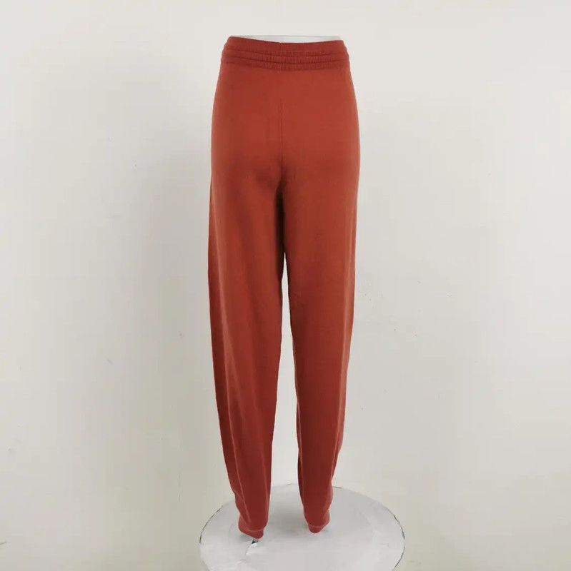 Max Mara MaxMara Women's XL Red Wool Blend Pants 0089 Size 42" / US 20 - 2 Thumbnail