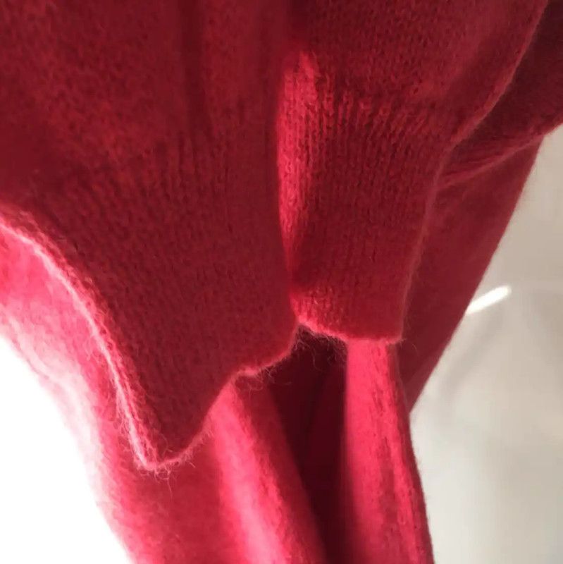 Max Mara MaxMara Red Mohair Women’s Pullover Sweater 0089 Size S / US 4 / IT 40 - 4 Thumbnail