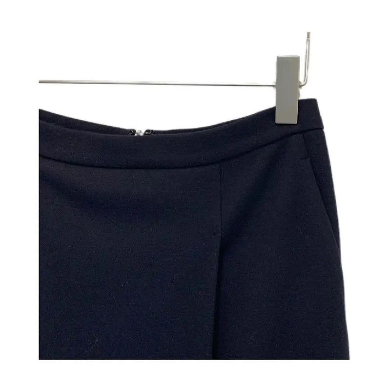 Max Mara MaxMara Navy Polyester Women's Shorts 0089 Size 23" - 4 Thumbnail