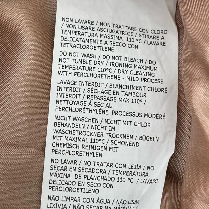 Max Mara MaxMara Pink Nylon Short Sleeve Dress 0089 Size S / US 4 / IT 40 - 6 Thumbnail