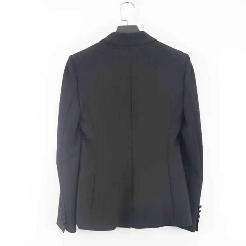 Max Mara MaxMara Black Women's Jacket for Spring/Fall 0089 Size S / US 4 / IT 40 - 2 Thumbnail