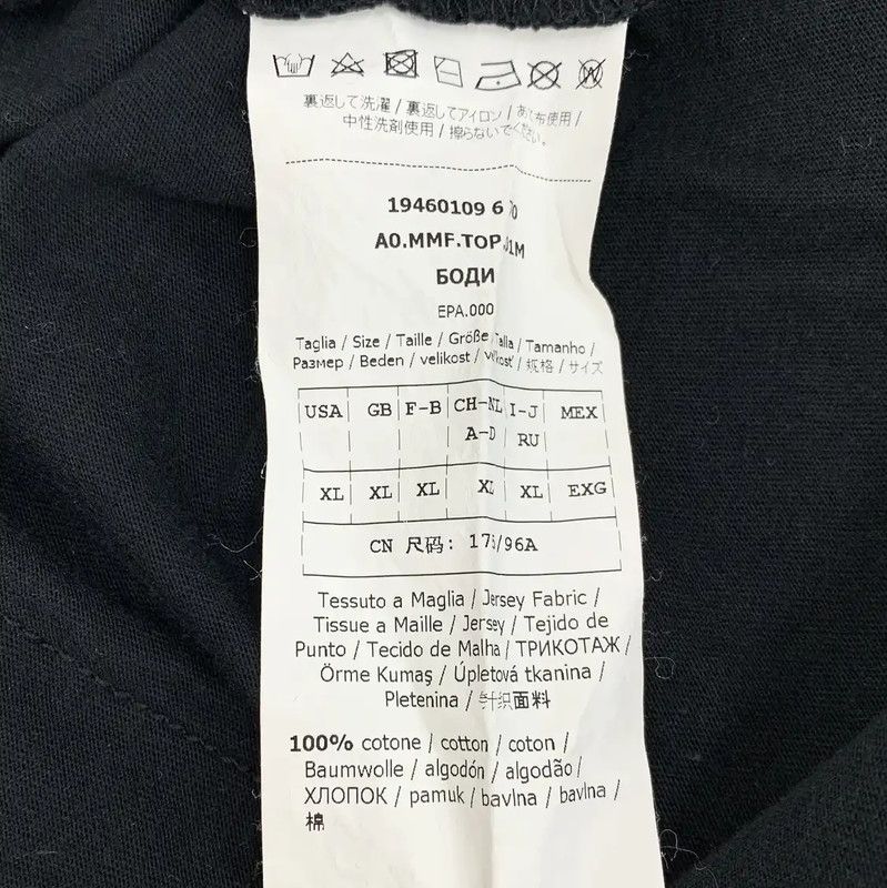 Max Mara MaxMara Black Cotton Graphic T-Shirt 0089 Size XL / US 12-14 / IT 48-50 - 7 Thumbnail