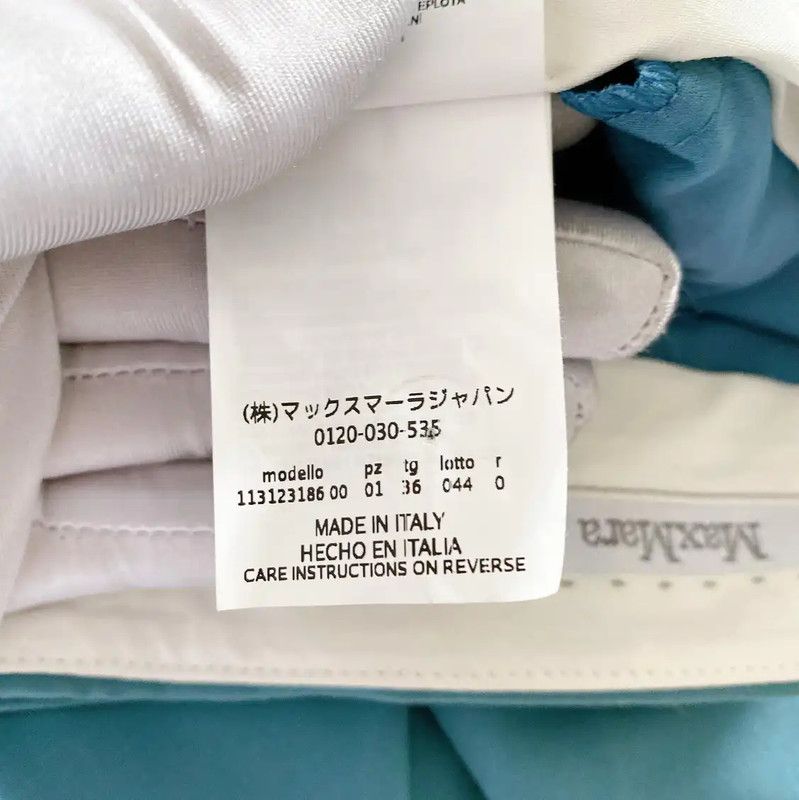 Max Mara MaxMara Women's Casual Pants in Blue 0089 Size 22" - 8 Thumbnail