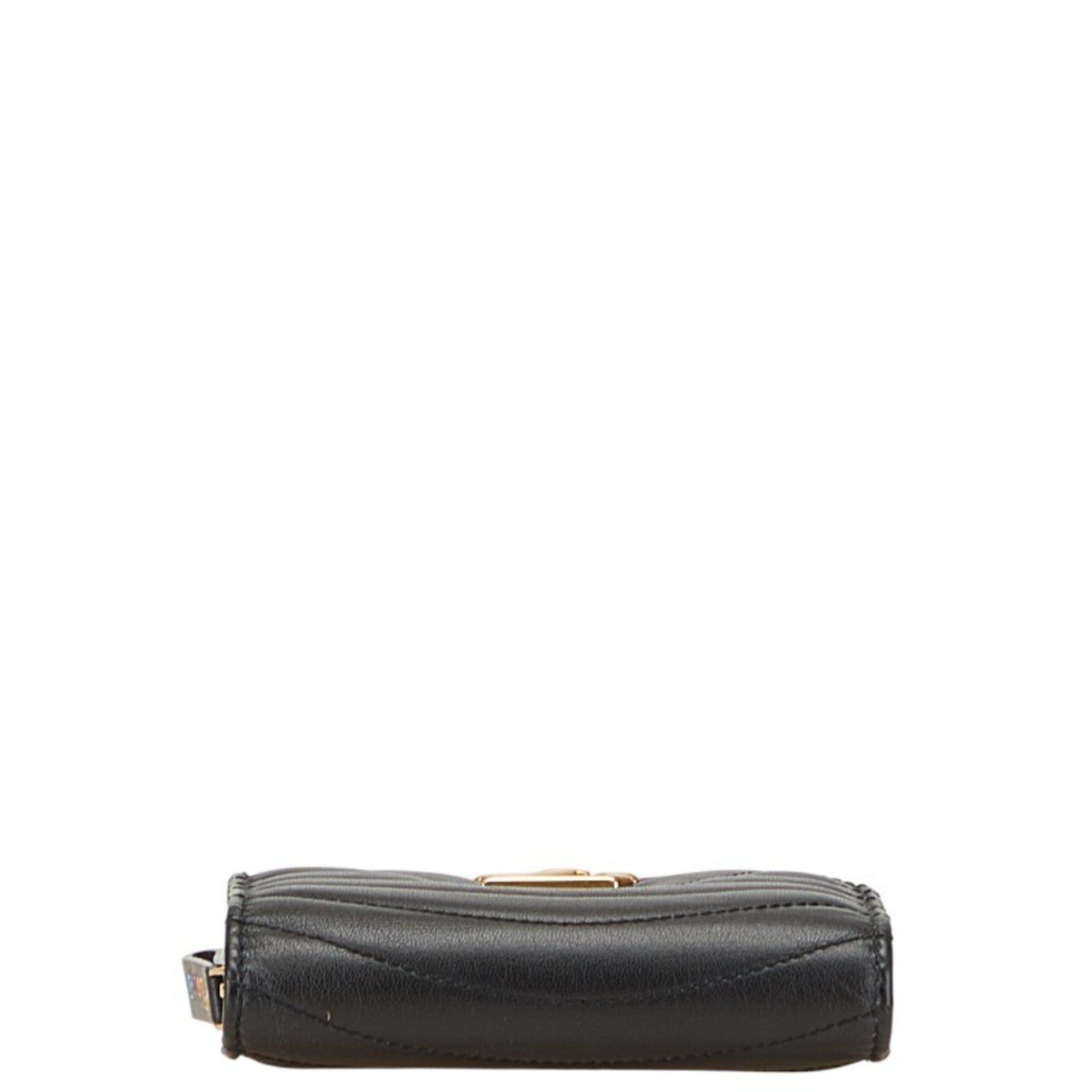 Louis Vuitton Louis Vuitton New Wave Gypt Compact Wallet Bifold M63789 Black Leather Women's LOUIS VUITTON Size ONE SIZE - 3 Thumbnail