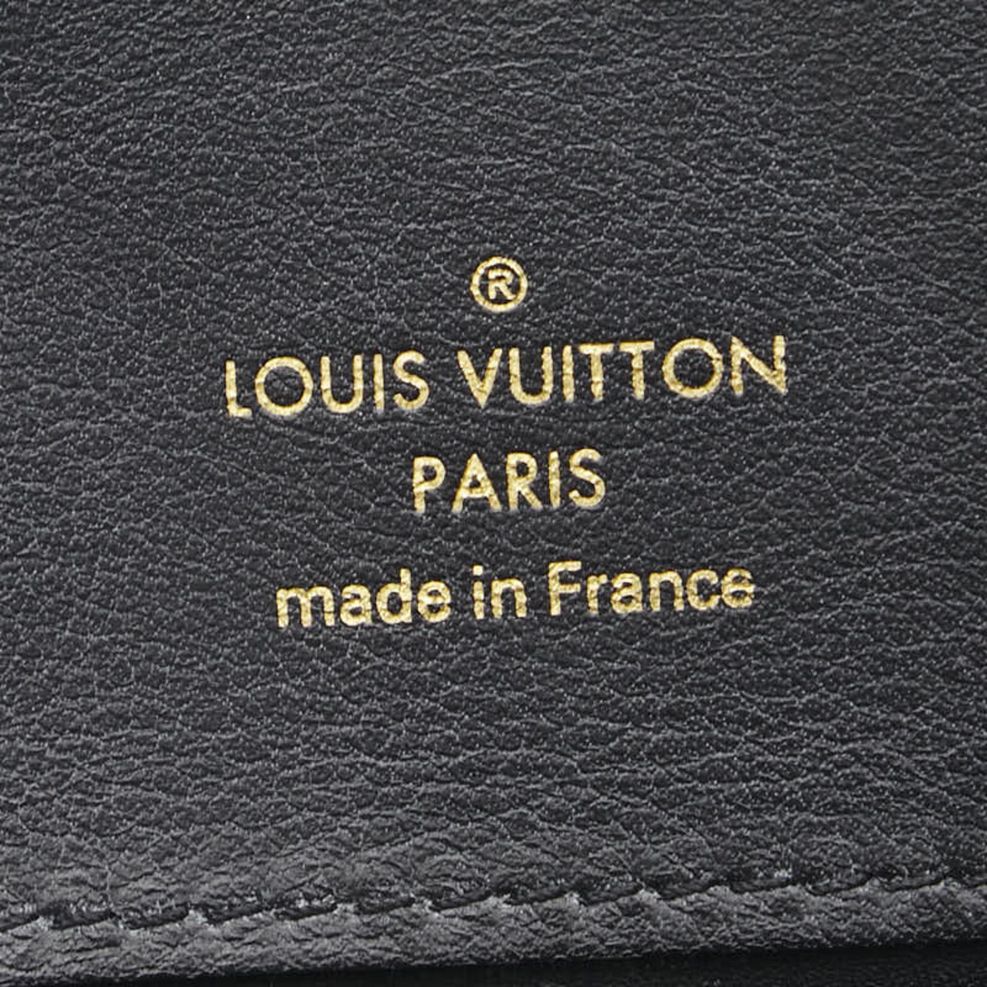 Louis Vuitton Louis Vuitton New Wave Gypt Compact Wallet Bifold M63789 Black Leather Women's LOUIS VUITTON Size ONE SIZE - 8 Thumbnail