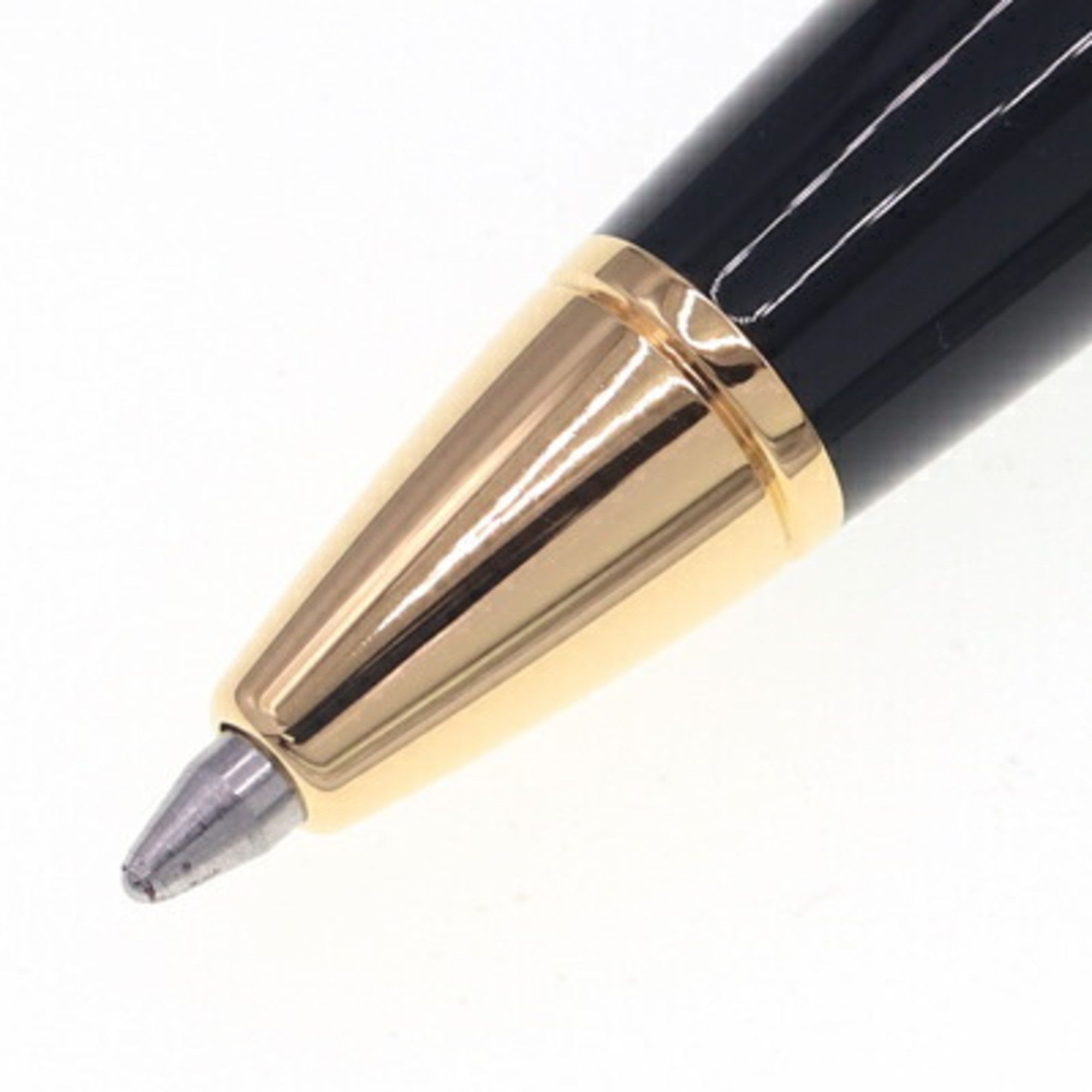 Cartier Cartier R de Ballpoint Pen OP000210 Black Gold Twist Function Size ONE SIZE - 3 Thumbnail