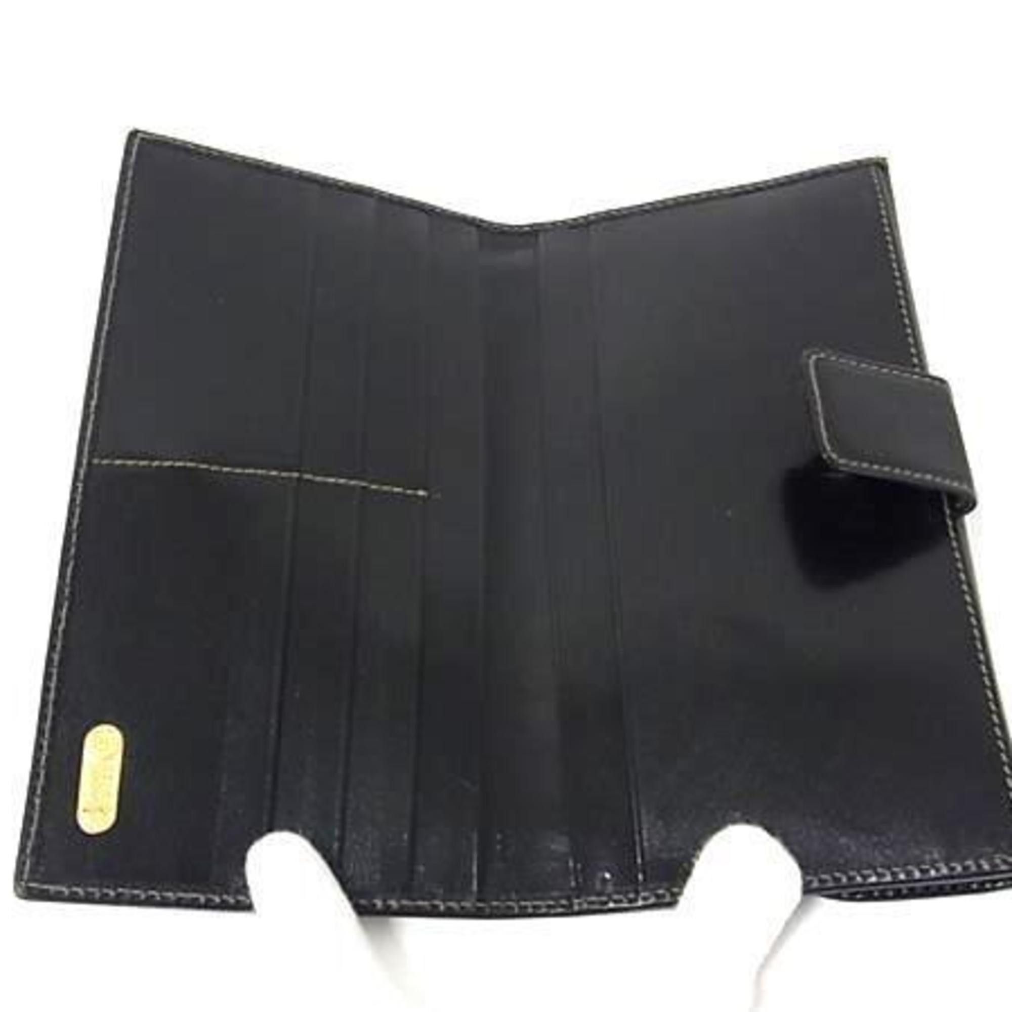 Fendi FENDI Zucca W Bifold Wallet 2804 01339 Brown and Black Canvas Leather Men's Women's SAS Size ONE SIZE - 4 Thumbnail