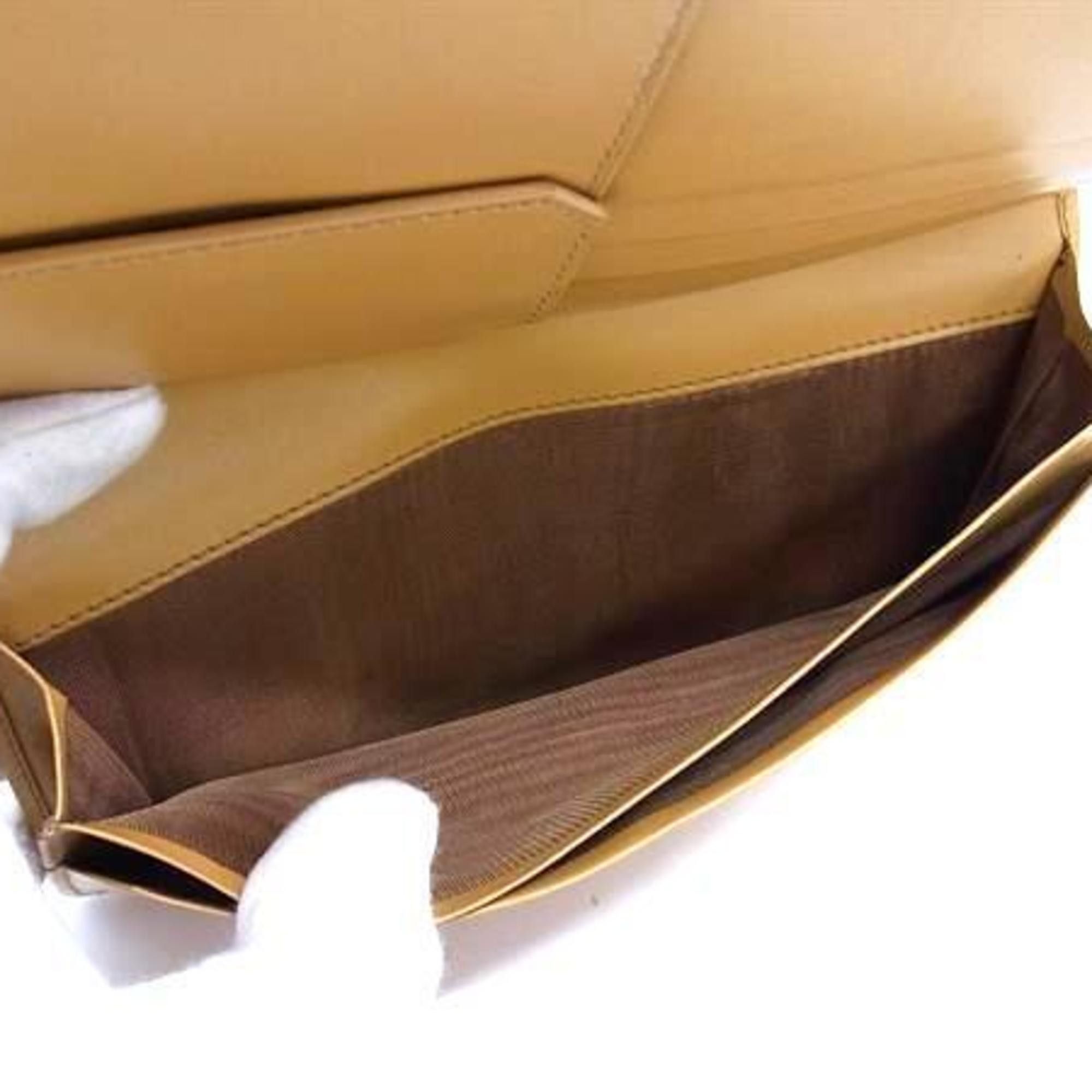 Celine CELINE Macadam Bifold Wallet, Brown Leather, Women's Size ONE SIZE - 5 Thumbnail