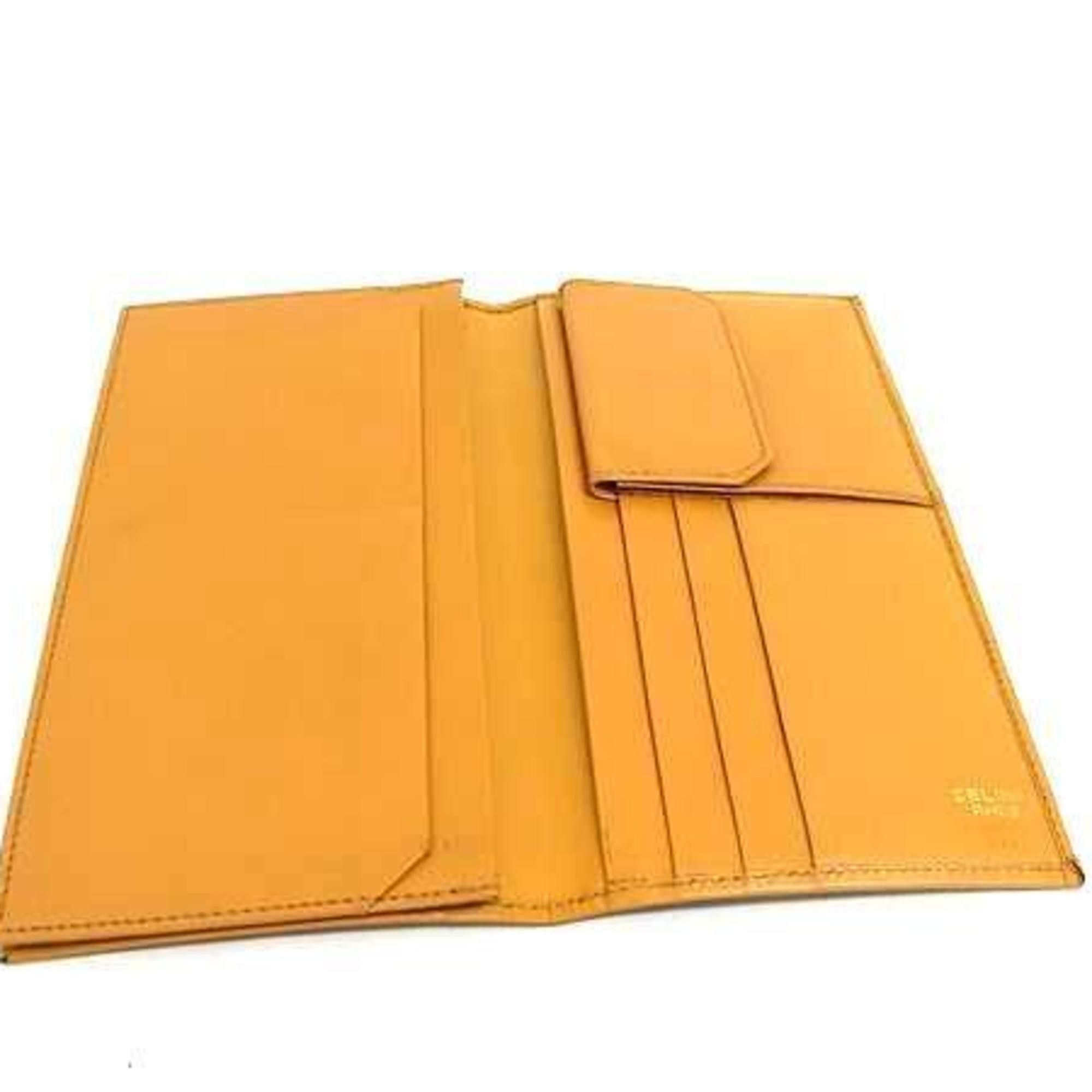 Celine CELINE Macadam Bifold Wallet, Brown Leather, Women's Size ONE SIZE - 4 Thumbnail