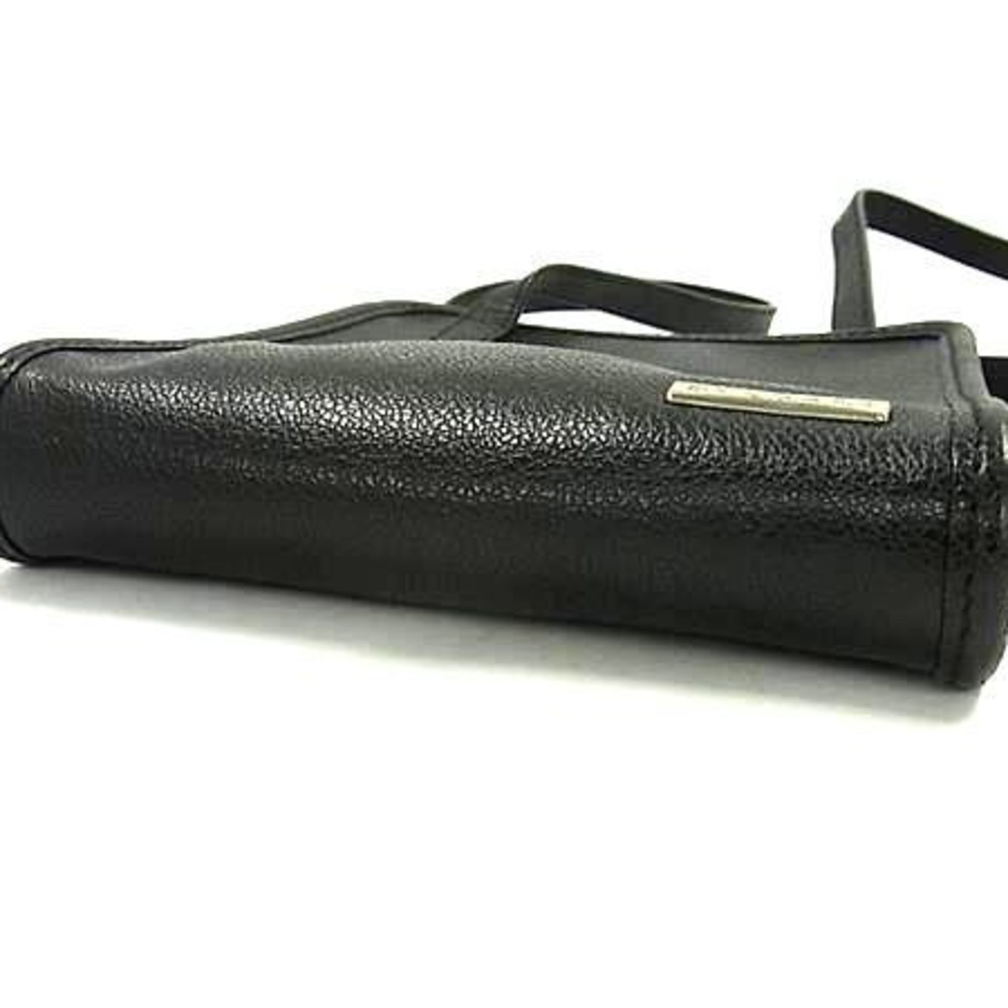 Bvlgari BVLGARI Bulgari shoulder bag in black leather for men and women Size ONE SIZE - 5 Thumbnail