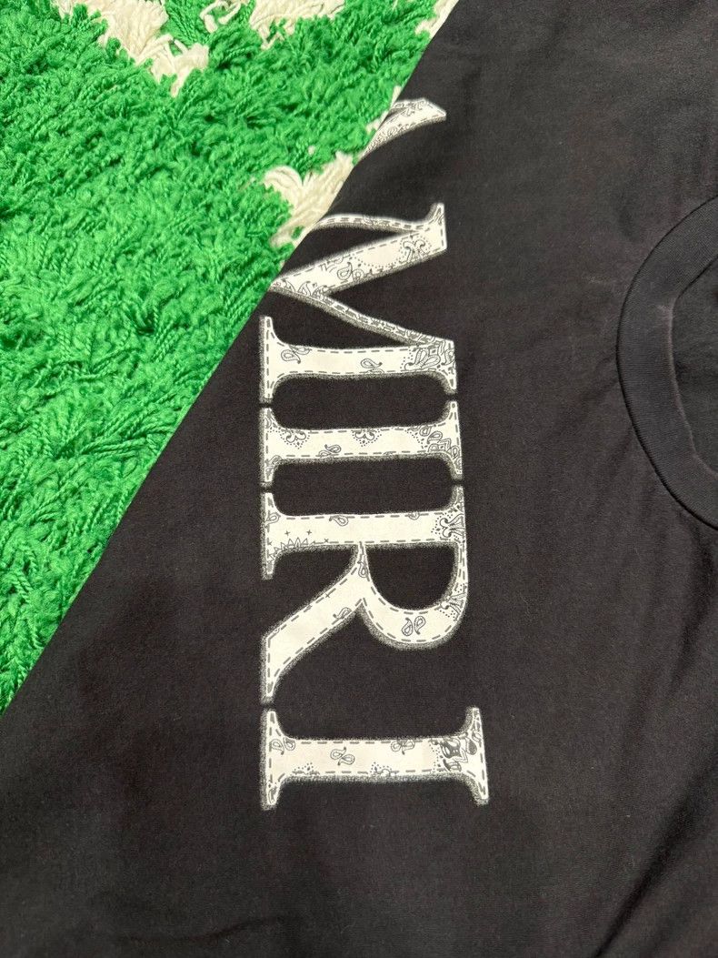 Amiri Amiri Black Logo Short Sleeve Tee - dmc Size US L / EU 52-54 / 3 - 7 Thumbnail