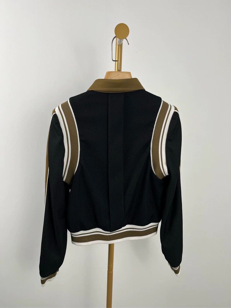 Louis Vuitton LV Black Logo Print Collar Jacket S - dmc Size US S / EU 44-46 / 1 - 2 Thumbnail