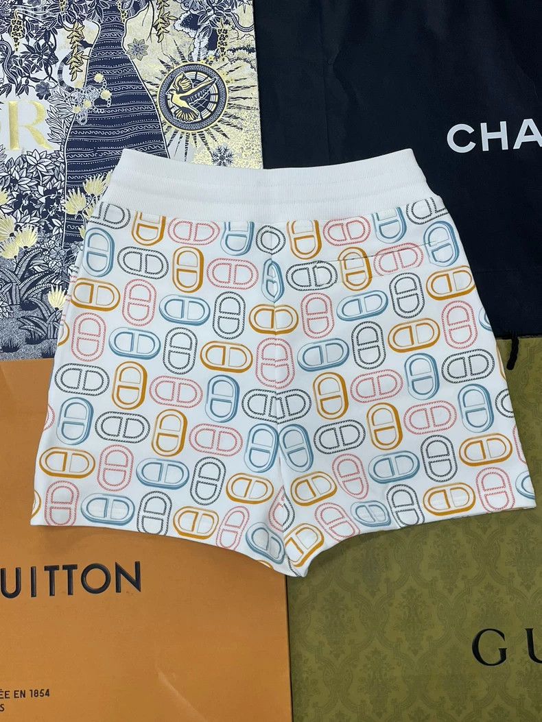 Hermes Hermes Multi Pig Nose Print Shorts - dmc Size US 34 / EU 50 - 3 Thumbnail