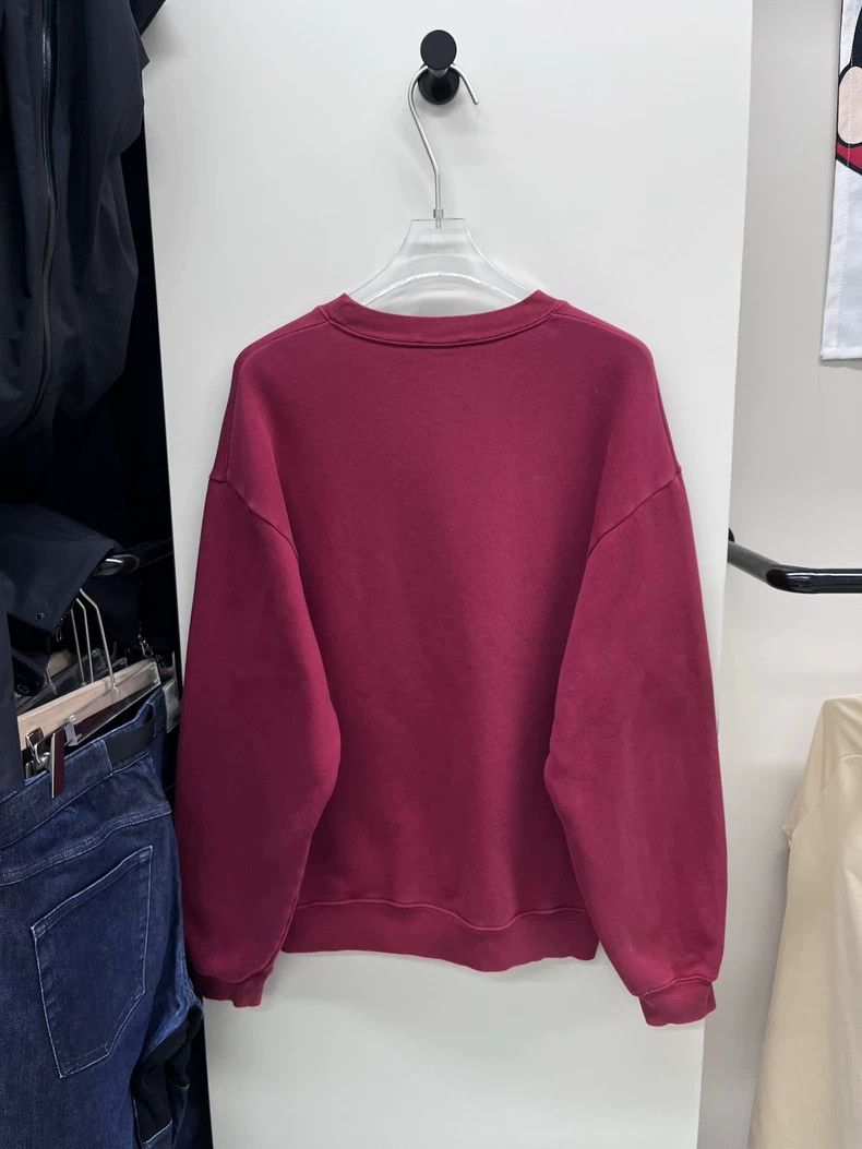 Balenciaga Balenciaga Chest Logo Red Sweatshirt - dmc Size US M / EU 48-50 / 2 - 2 Thumbnail