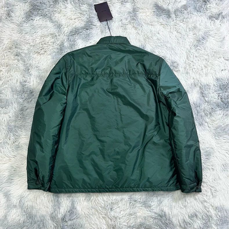 Prada Prada Green Nylon Collared Jacket - dmc Size US L / EU 52-54 / 3 - 2 Thumbnail