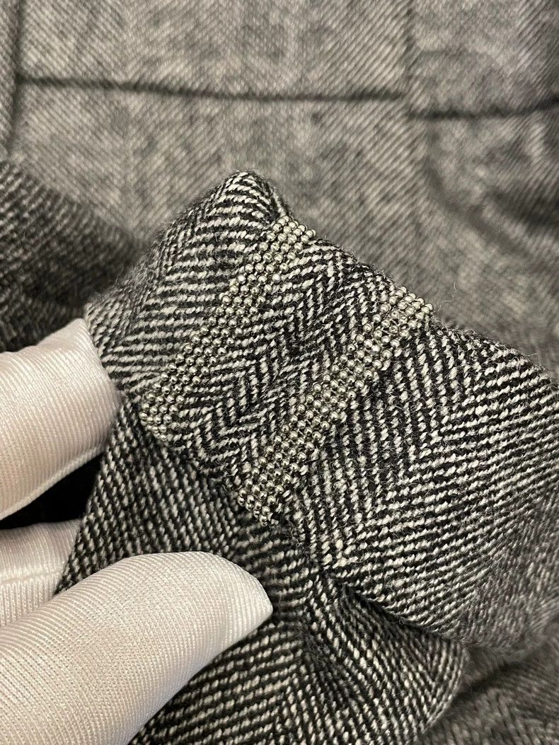 Brunello Cucinelli Brunello Cucinelli Gray Casual Wool Pants - dmc Size US 36 / EU 52 - 7 Thumbnail