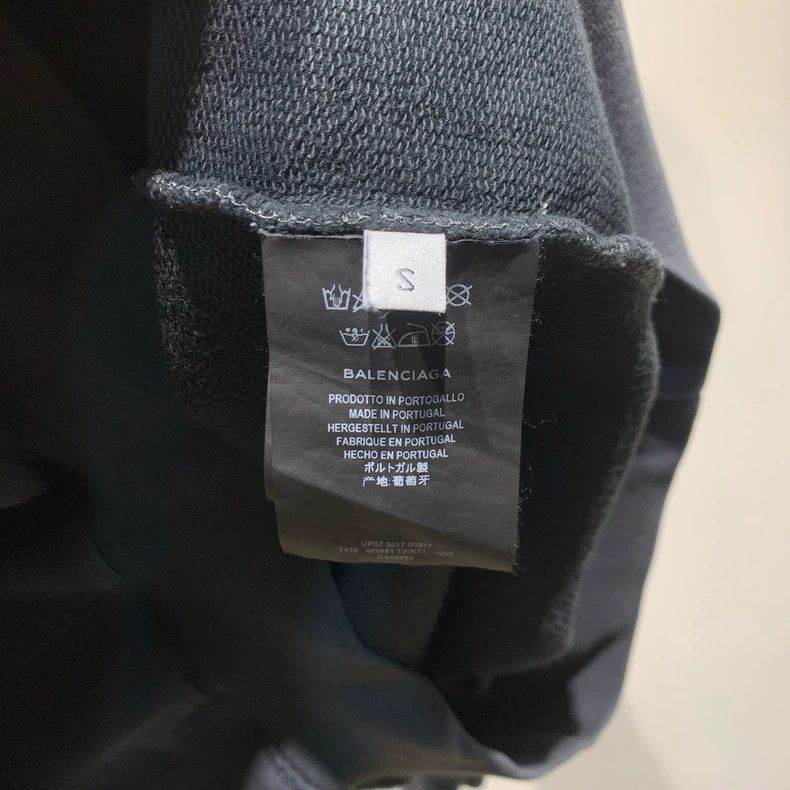 Balenciaga Balenciaga Sinners Washed Gray Sweatshirt - dmc Size US S / EU 44-46 / 1 - 3 Thumbnail