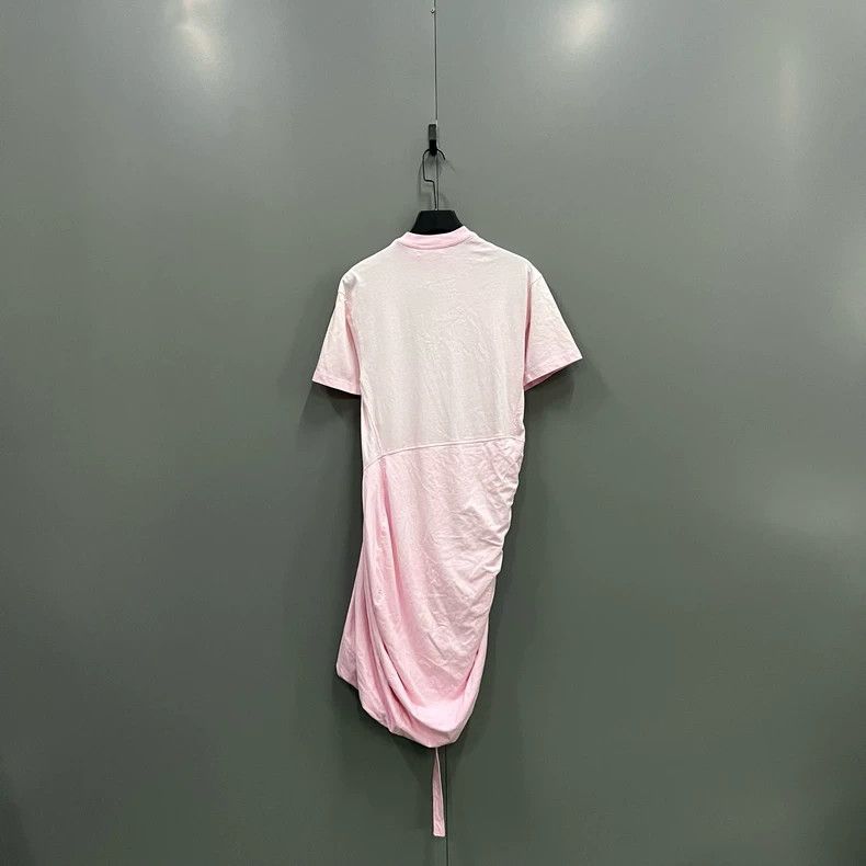 Y/Project Y/PROJECT Pink Asymmetric Dress - dmc Size M / US 6-8 / IT 42-44 - 2 Thumbnail