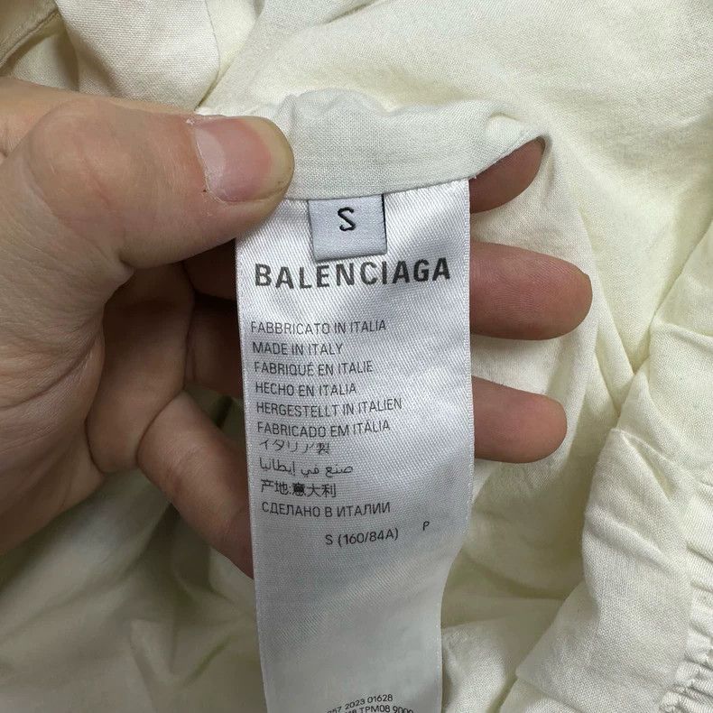 Balenciaga Balenciaga 24 White Racing Logo Jacket - dmc Size US S / EU 44-46 / 1 - 4 Thumbnail