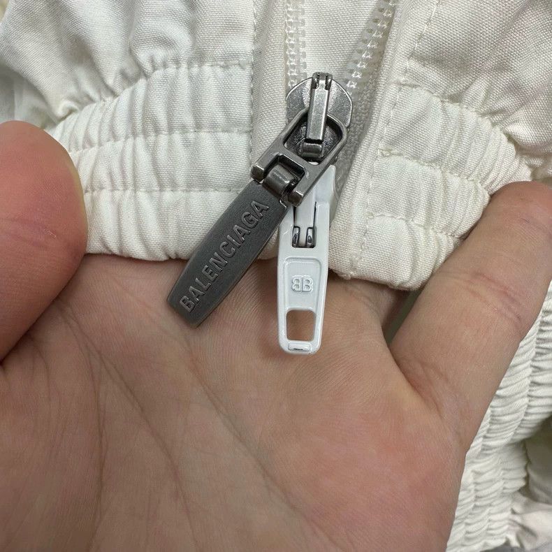 Balenciaga Balenciaga 24 White Racing Logo Jacket - dmc Size US S / EU 44-46 / 1 - 6 Thumbnail
