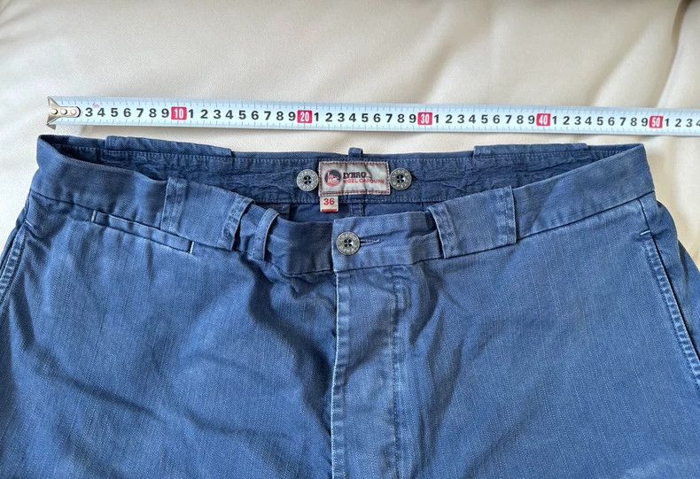 Nigel Cabourn Nigel Cabourn Blue Chino Cargo Pants - dmc Size US 36 / EU 52 - 5 Thumbnail