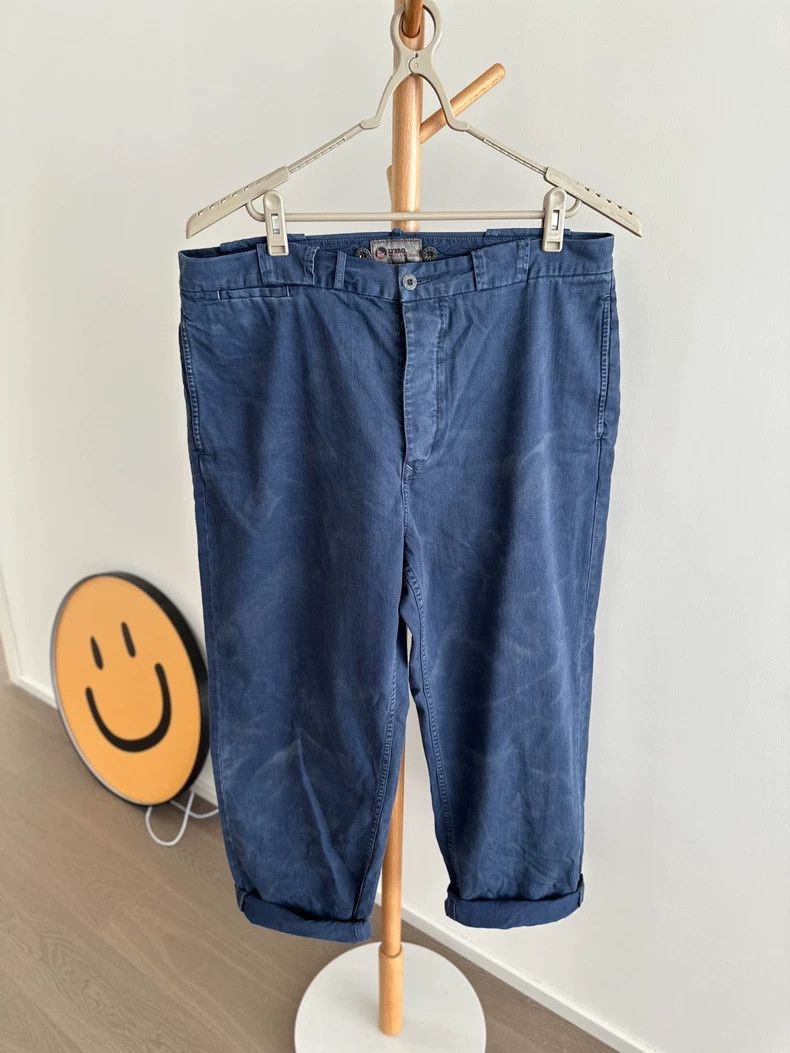 Nigel Cabourn Nigel Cabourn Blue Chino Cargo Pants - dmc Size US 36 / EU 52 - 6 Thumbnail