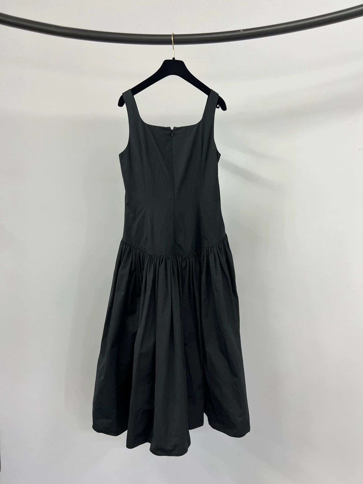Alexander McQueen Alexander McQUEEN Black Long Dress - dmc Size US 31 - 2 Thumbnail