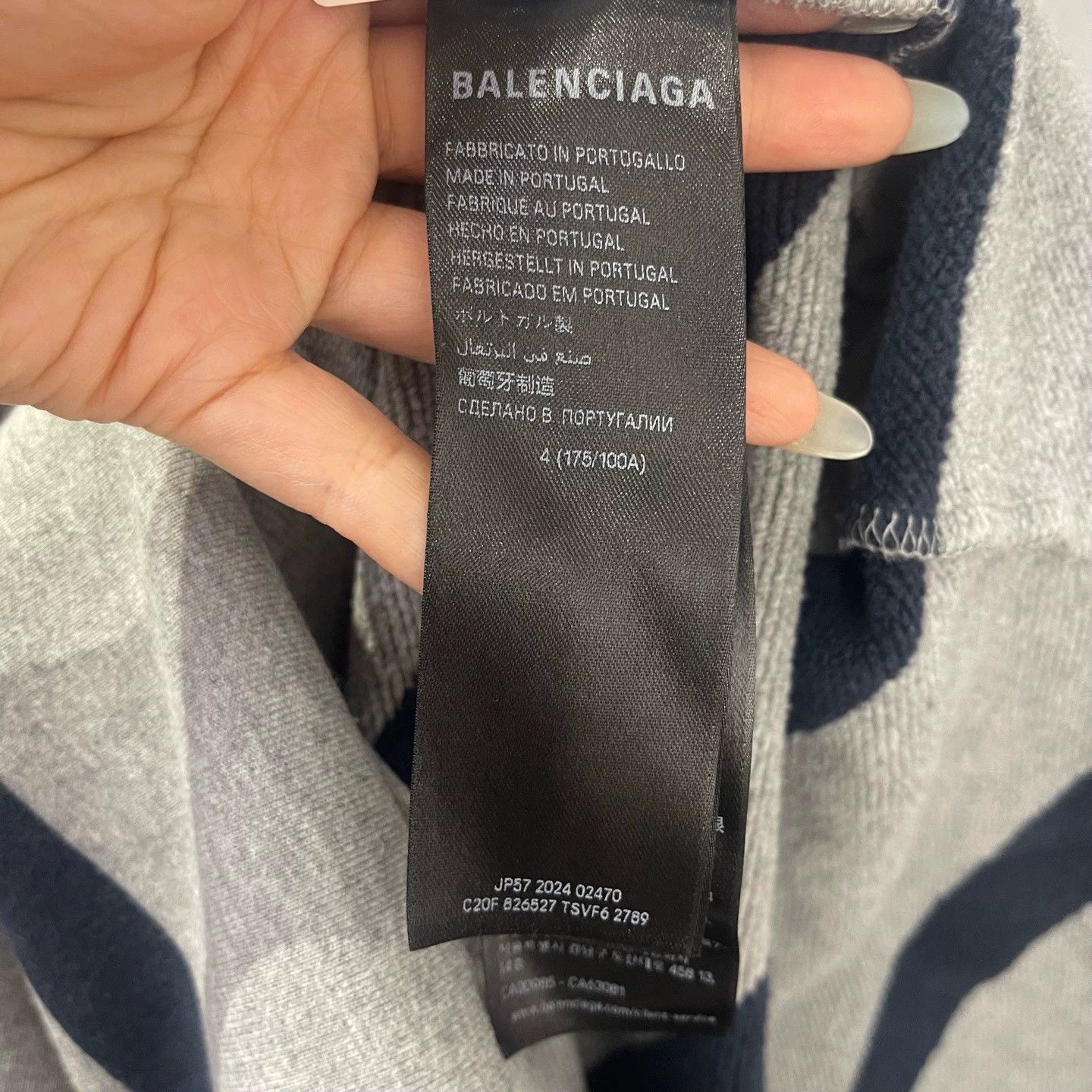 Balenciaga Balenciaga Laurel Classic Stripe Polo - dmc Size US XS / EU 42 / 0 - 4 Thumbnail