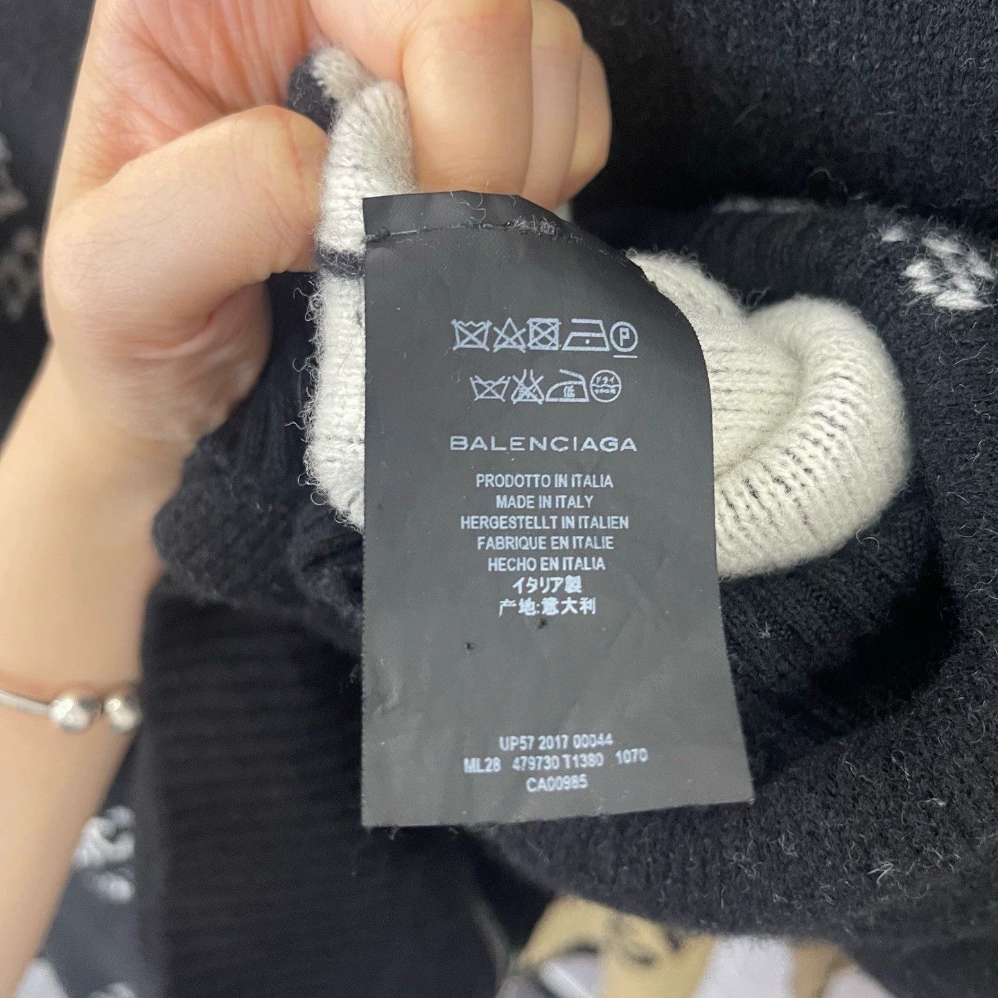 Balenciaga Balenciaga Logo Turtleneck Sweater - dmc Size US XS / EU 42 / 0 - 4 Thumbnail