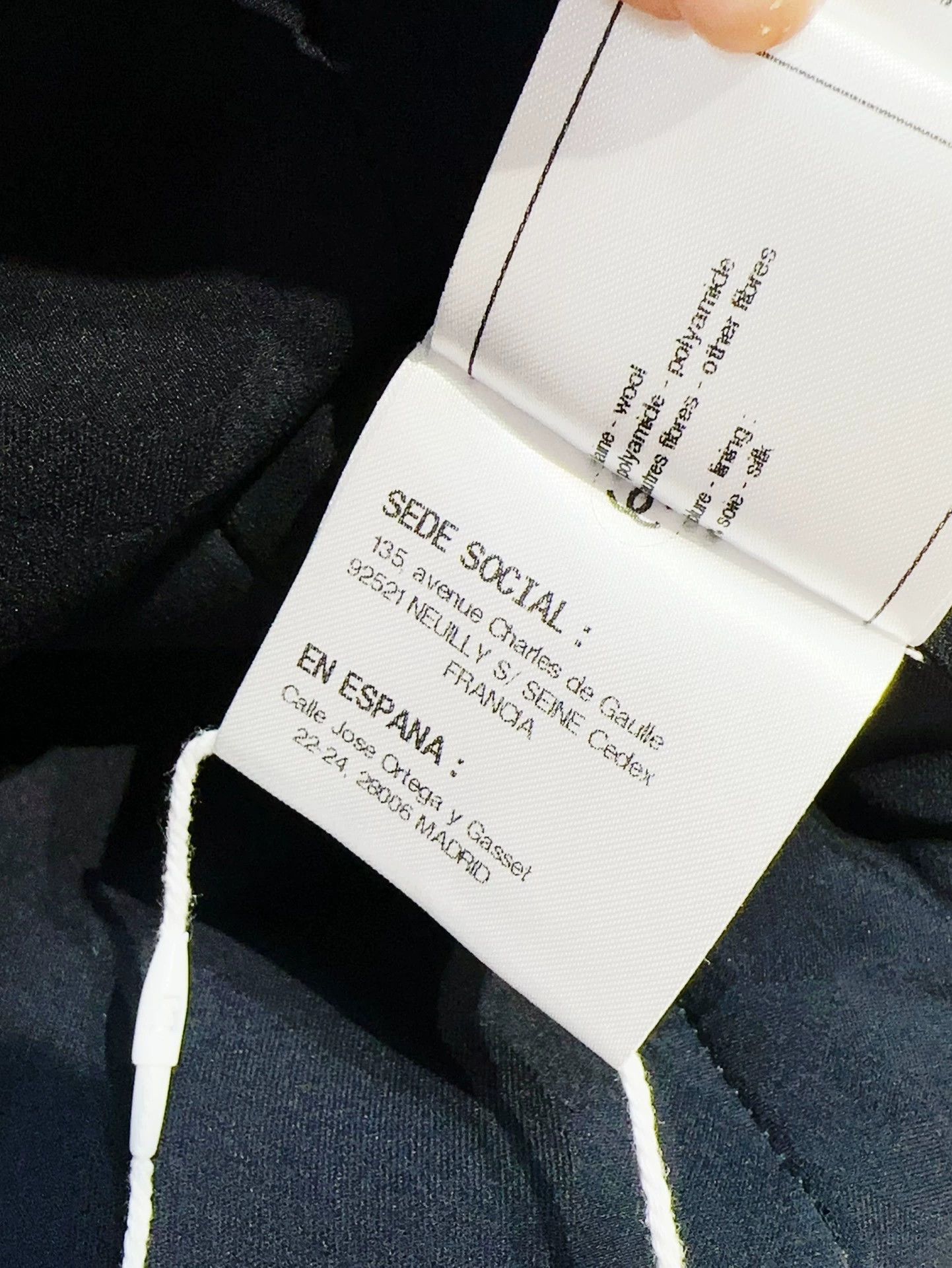 Chanel Chanel 21B Blue Knit Diamond Button Jacket - dmc Size US S / EU 44-46 / 1 - 9 Thumbnail