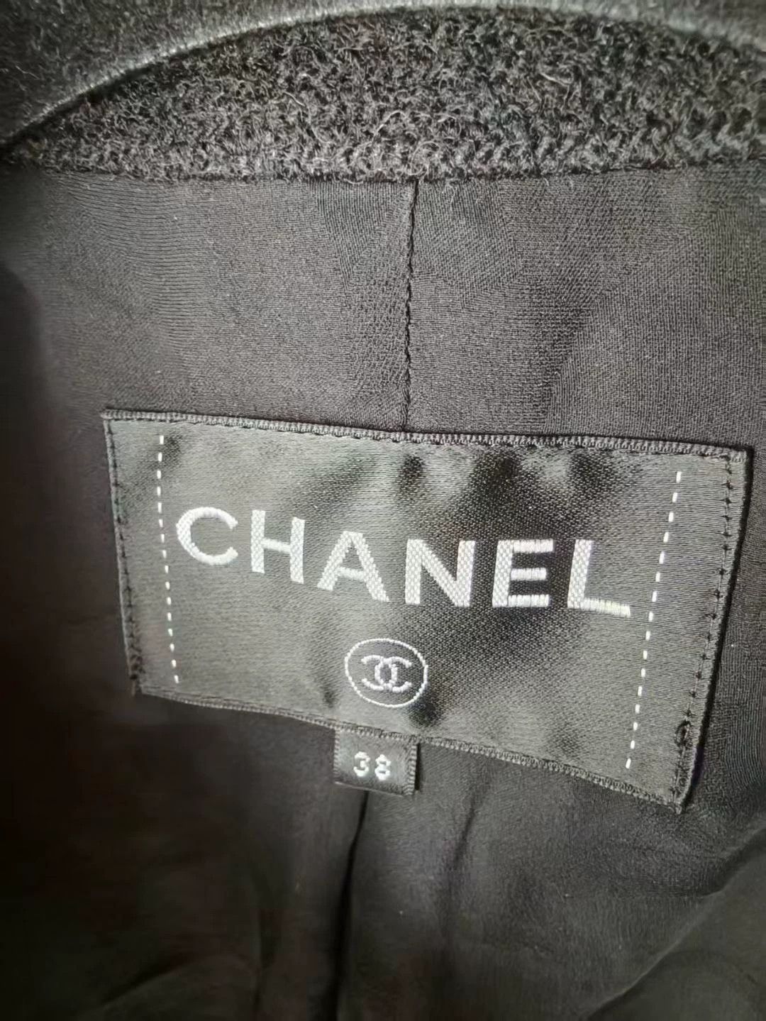 Chanel Chanel Wool Blend Outerwear Jacket - dmc Size US M / EU 48-50 / 2 - 2 Thumbnail