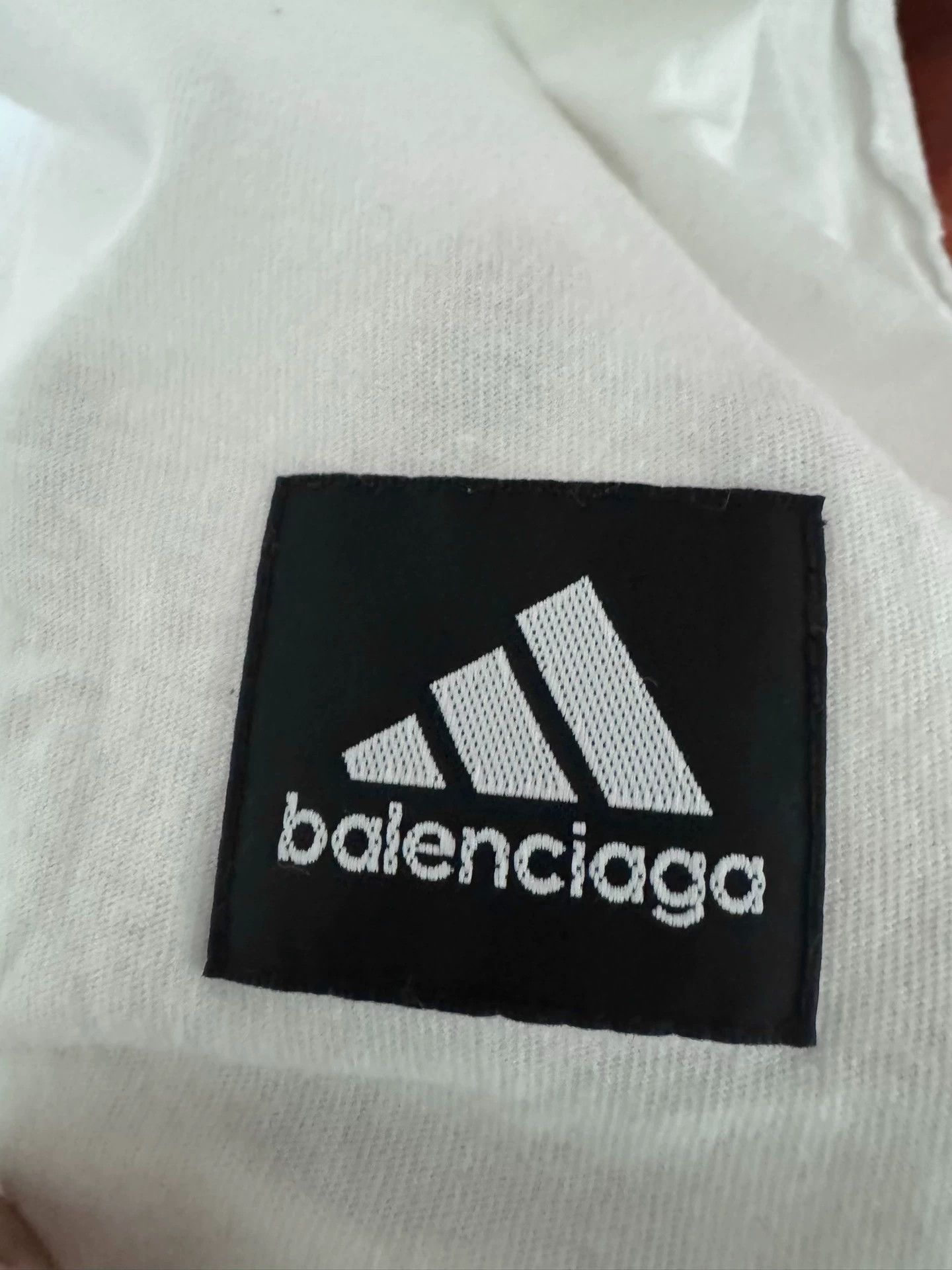 Balenciaga Balenciaga x adidas Logo Embroidered T-shirt - dmc Size US M / EU 48-50 / 2 - 5 Thumbnail