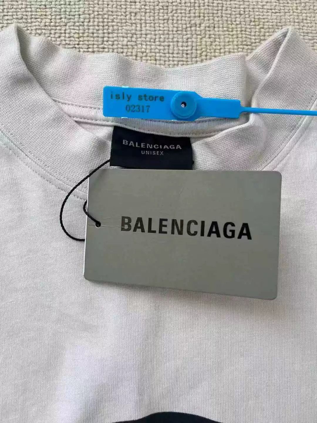 Balenciaga Balenciaga Logo Print Short Sleeve T-Shirt - dmc Size US S / EU 44-46 / 1 - 3 Thumbnail
