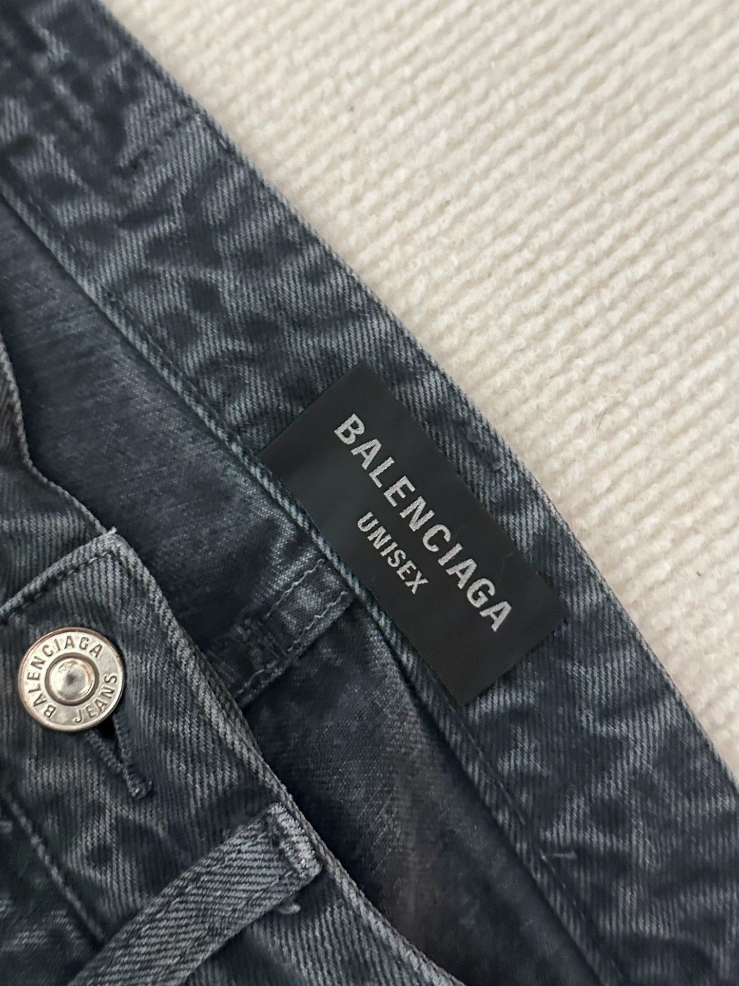 Balenciaga Balenciaga Washed Bootcut Denim Jeans - dmc Size US 26 / EU 42 - 2 Thumbnail