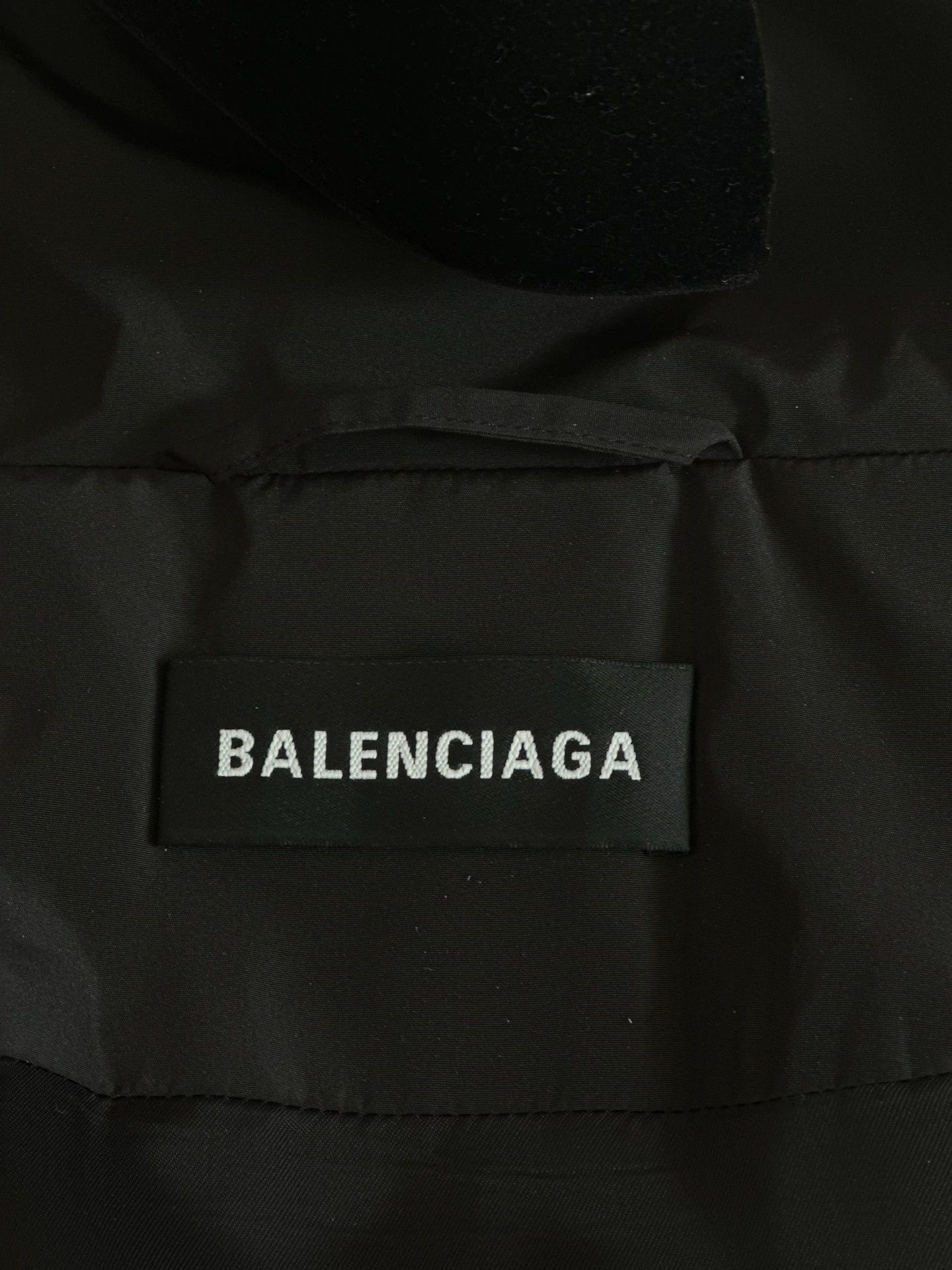 Balenciaga Balenciaga Black Logo Cotton Jacket - dmc Size US L / EU 52-54 / 3 - 5 Thumbnail