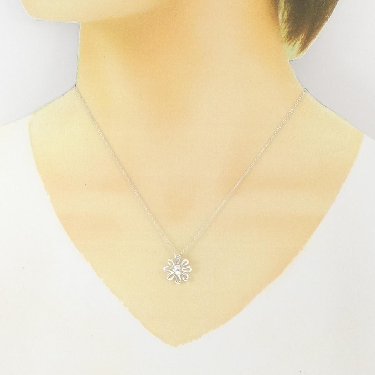 Tiffany & Co. Tiffany & Co. Tiffany Daisy 925 Silver Necklace Metal Necklace DUTY FREE for USA Size ONE SIZE - 6 Thumbnail