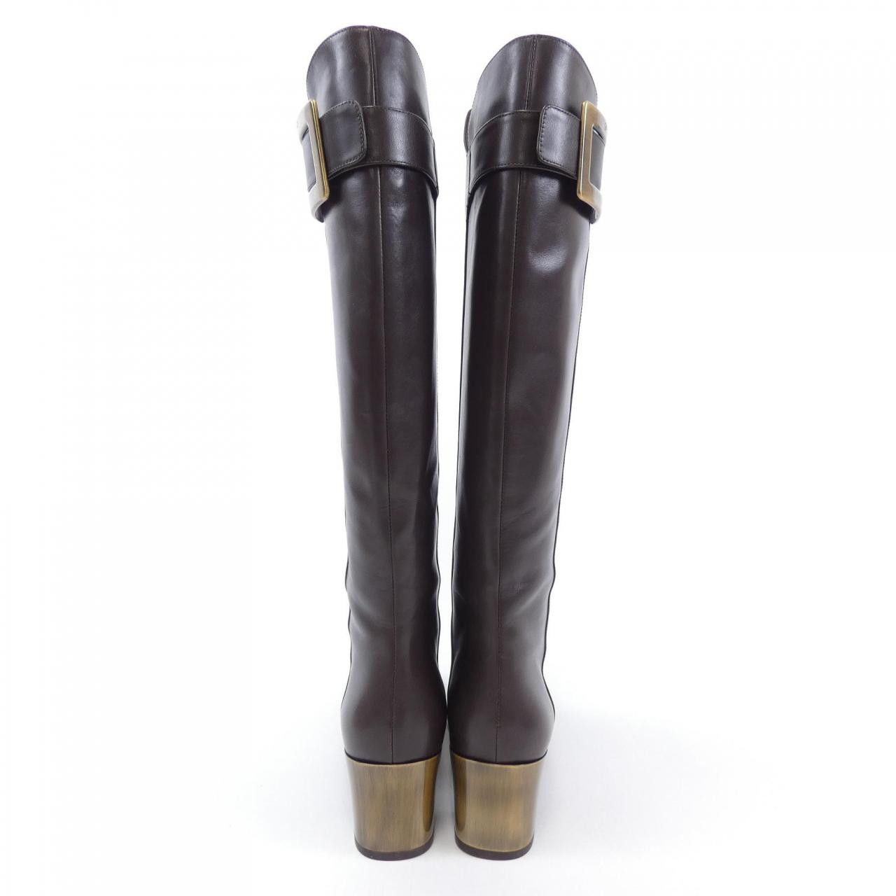 Roger Vivier Roger Vivier Roger Vivier Long Boots Leather Shoes DUTY FREE for USA Size ONE SIZE - 5 Thumbnail