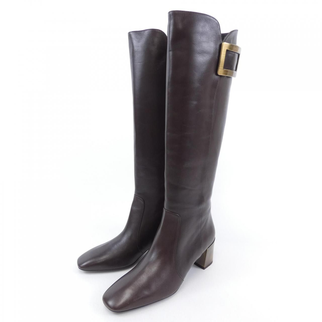 Roger Vivier Roger Vivier Roger Vivier Long Boots Leather Shoes DUTY FREE for USA Size ONE SIZE - 3 Thumbnail