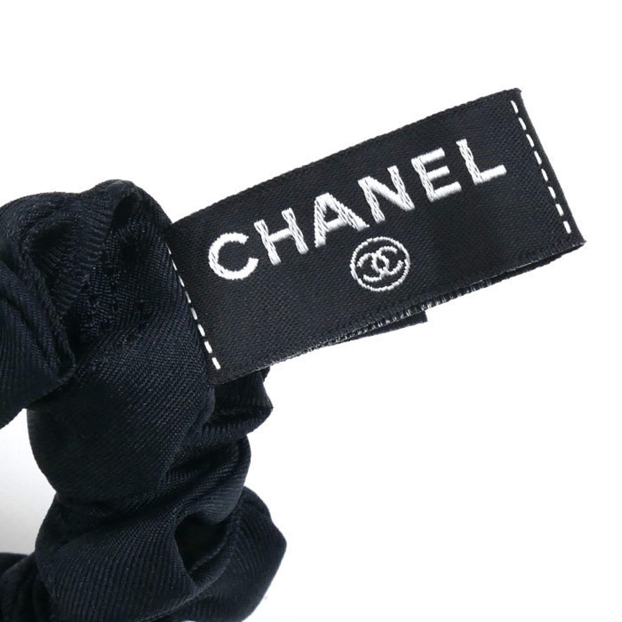 Chanel CHANEL Silk Ribbon Scrunchie Hair AA7530 Women's Size ONE SIZE - 5 Thumbnail