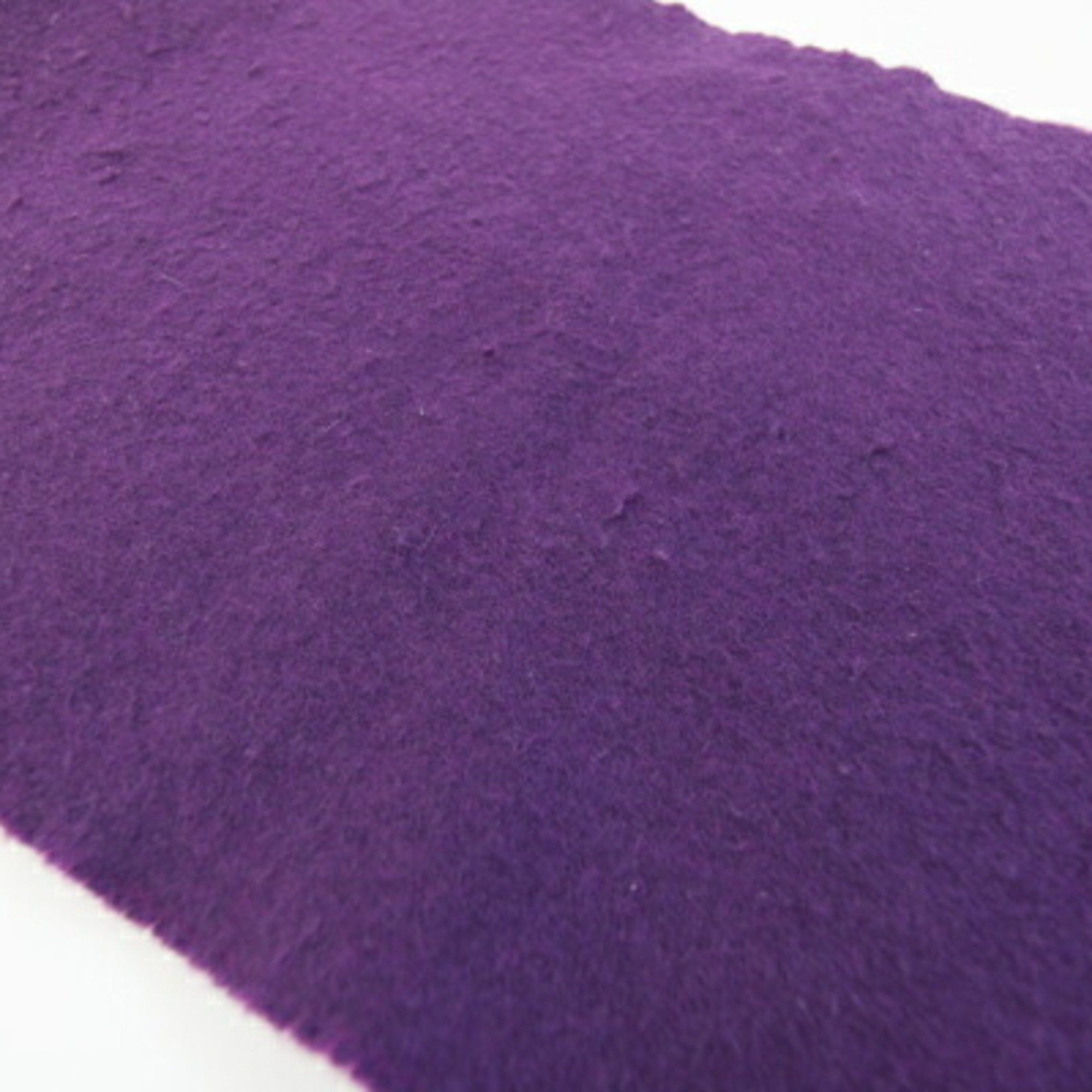 Loewe LOEWE Anagram Scarf Purple Wool Angora Two-Tone Stole for Women Size ONE SIZE - 6 Thumbnail