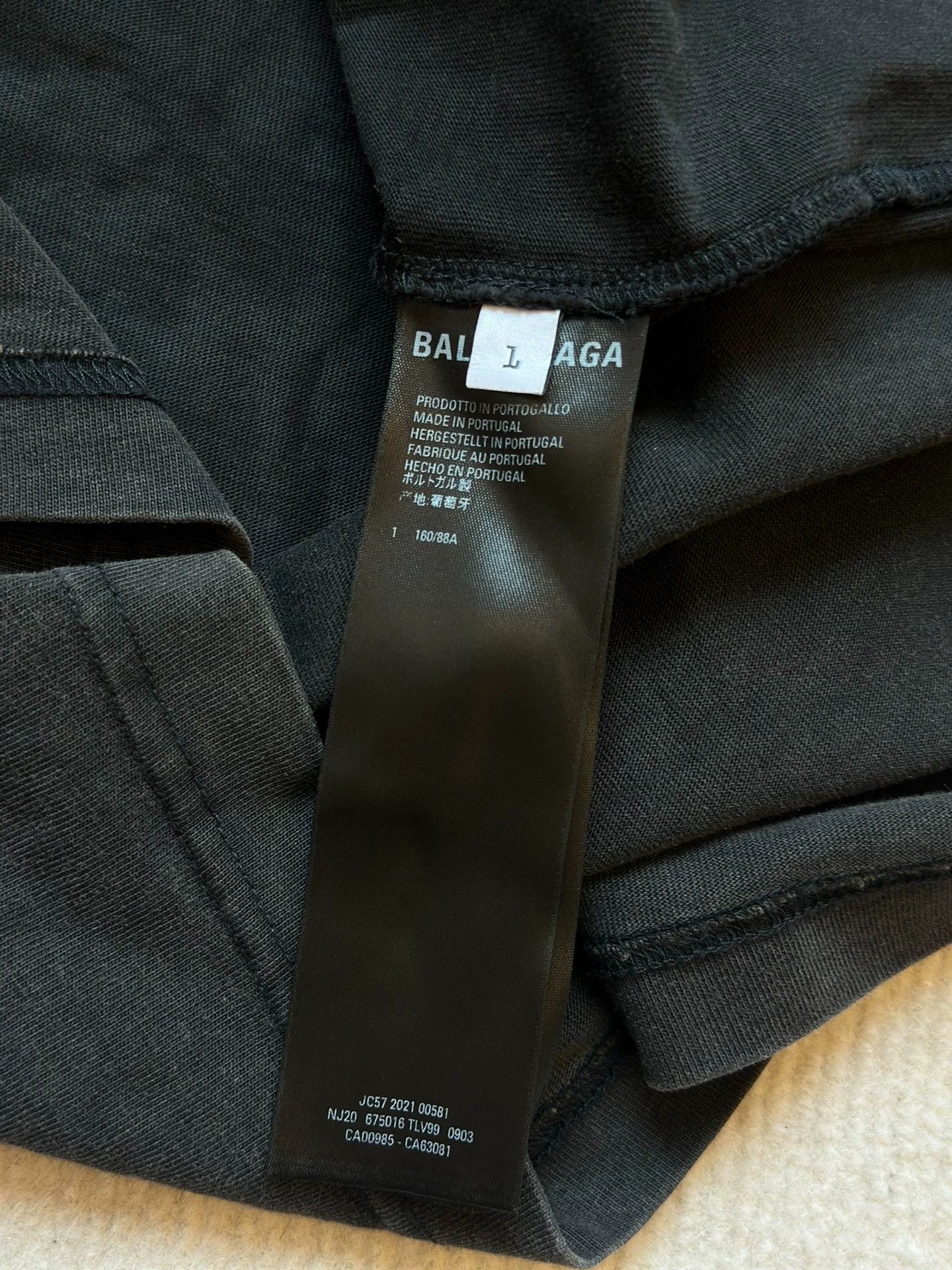 Balenciaga Balenciaga Sporty B Embroidered Tee - dmc Size US M / EU 48-50 / 2 - 4 Thumbnail