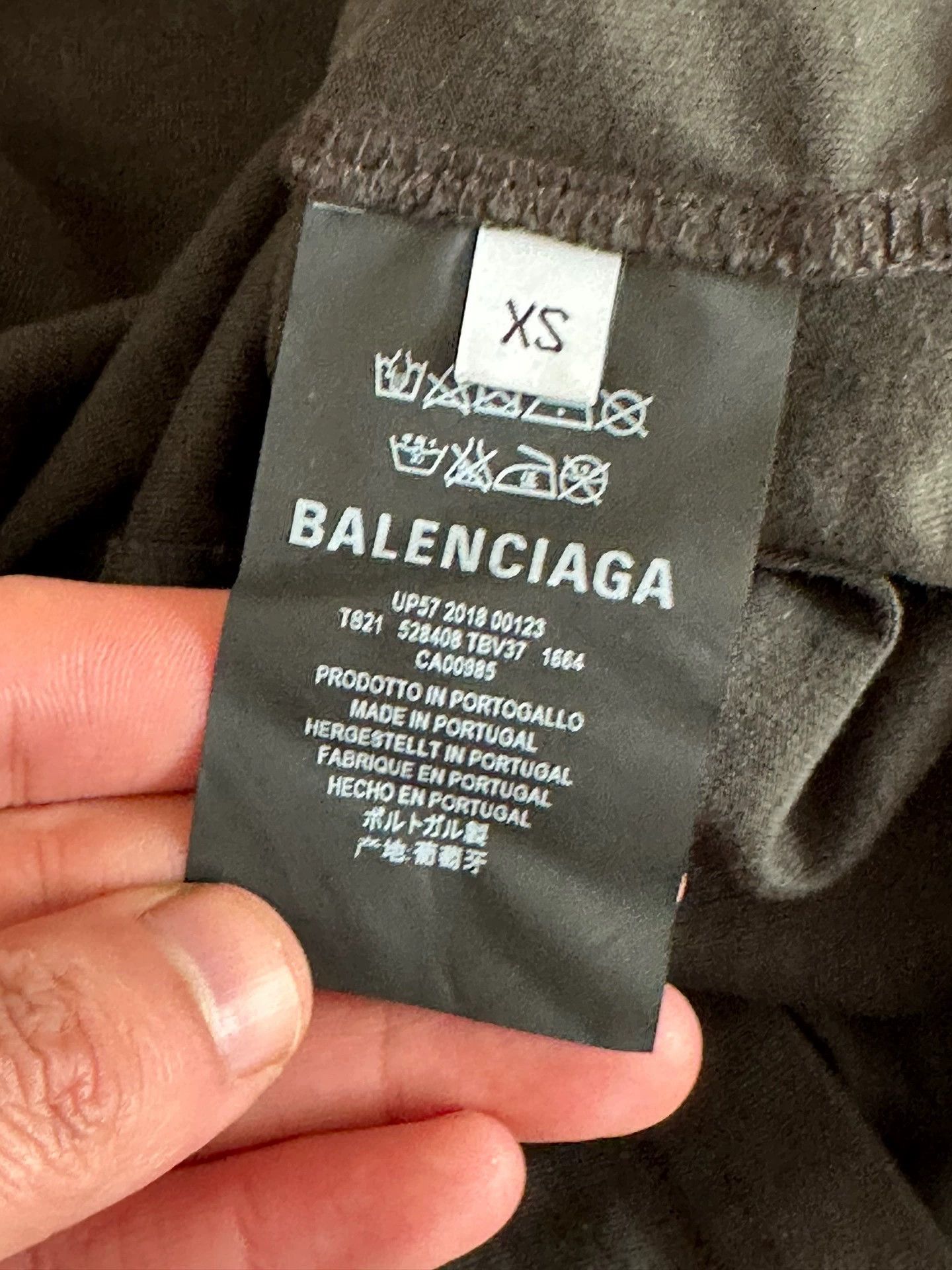 Balenciaga Balenciaga Back Logo Short Sleeve Tee - dmc Size US XS / EU 42 / 0 - 4 Thumbnail