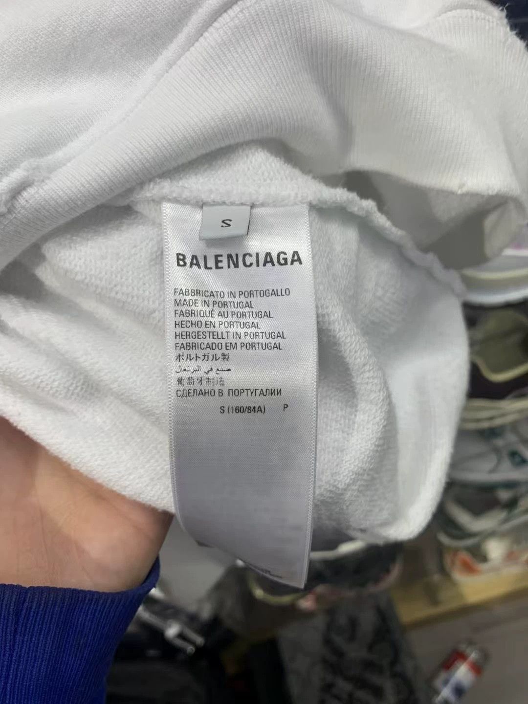 Balenciaga Balenciaga 23 Hand drawn Logo Hoodie - dmc Size US L / EU 52-54 / 3 - 5 Thumbnail