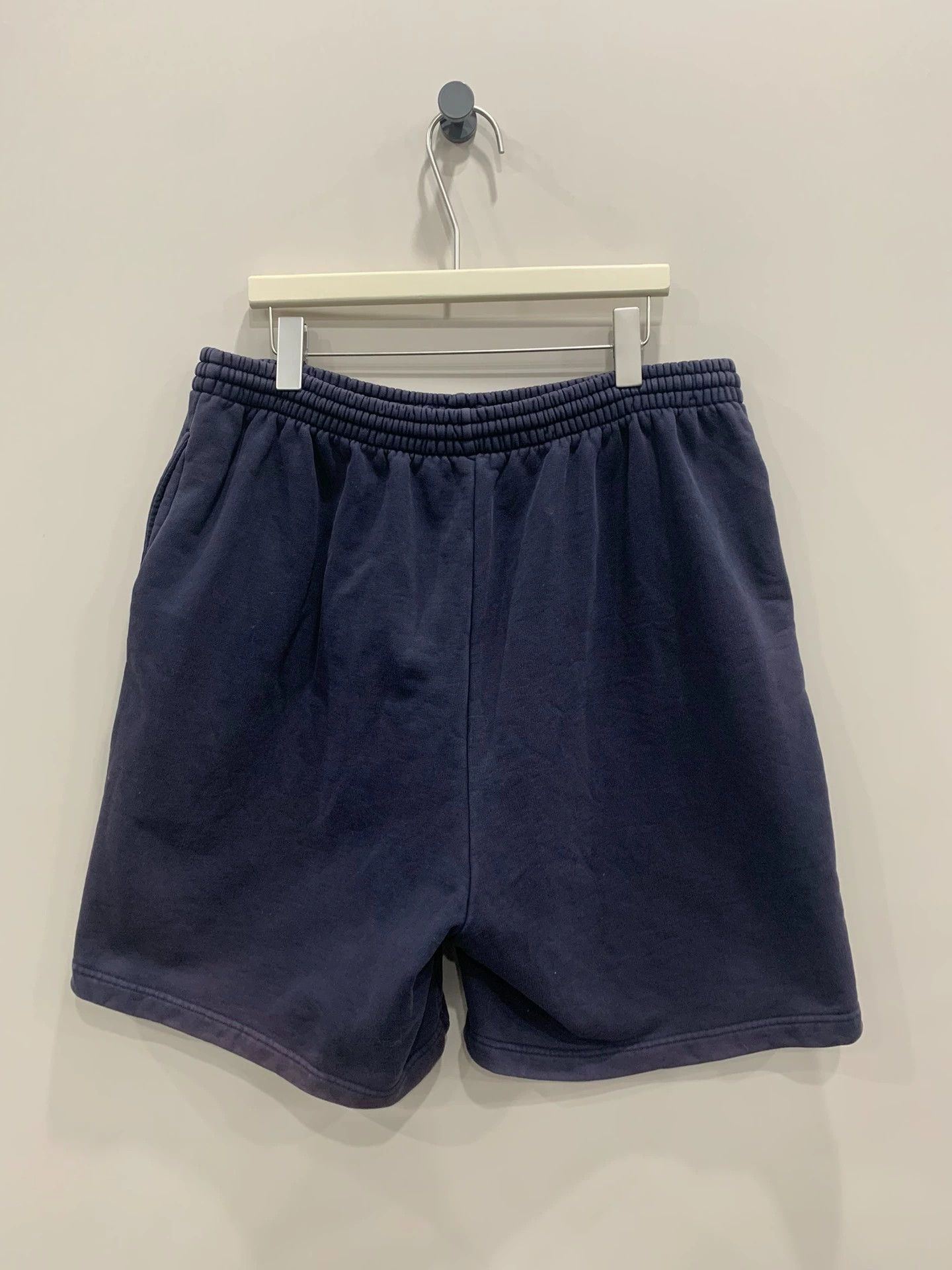 Balenciaga Balenciaga Purple Embroidered Logo Shorts - dmc Size US 26 / EU 42 - 2 Thumbnail