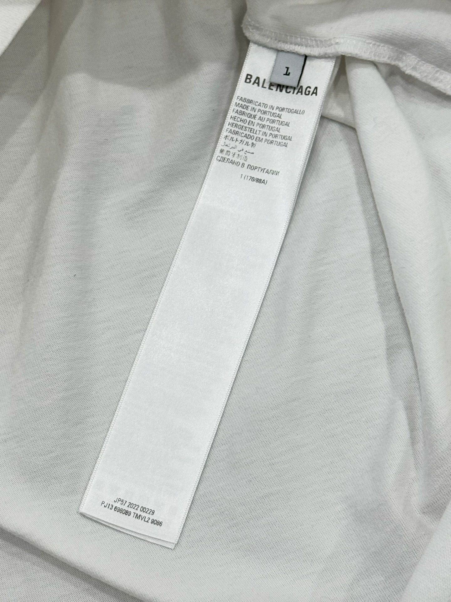 Balenciaga Balenciaga WFP collaborative two-in-one long-sleeve Tee - dmc Size US S / EU 44-46 / 1 - 8 Thumbnail