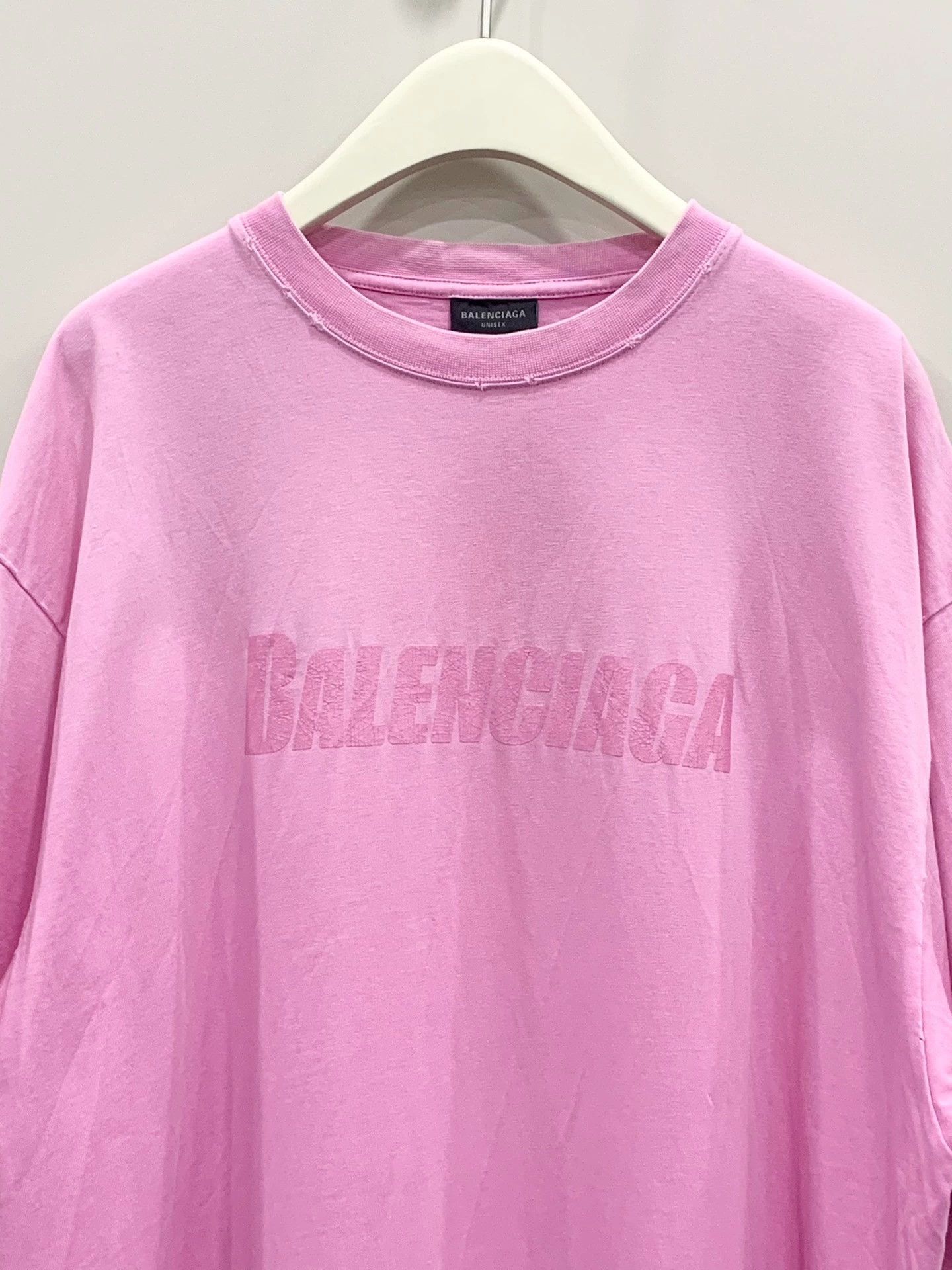 Balenciaga Balenciaga Distressed Logo Short Sleeve T-shirt - dmc Size US XS / EU 42 / 0 - 3 Thumbnail