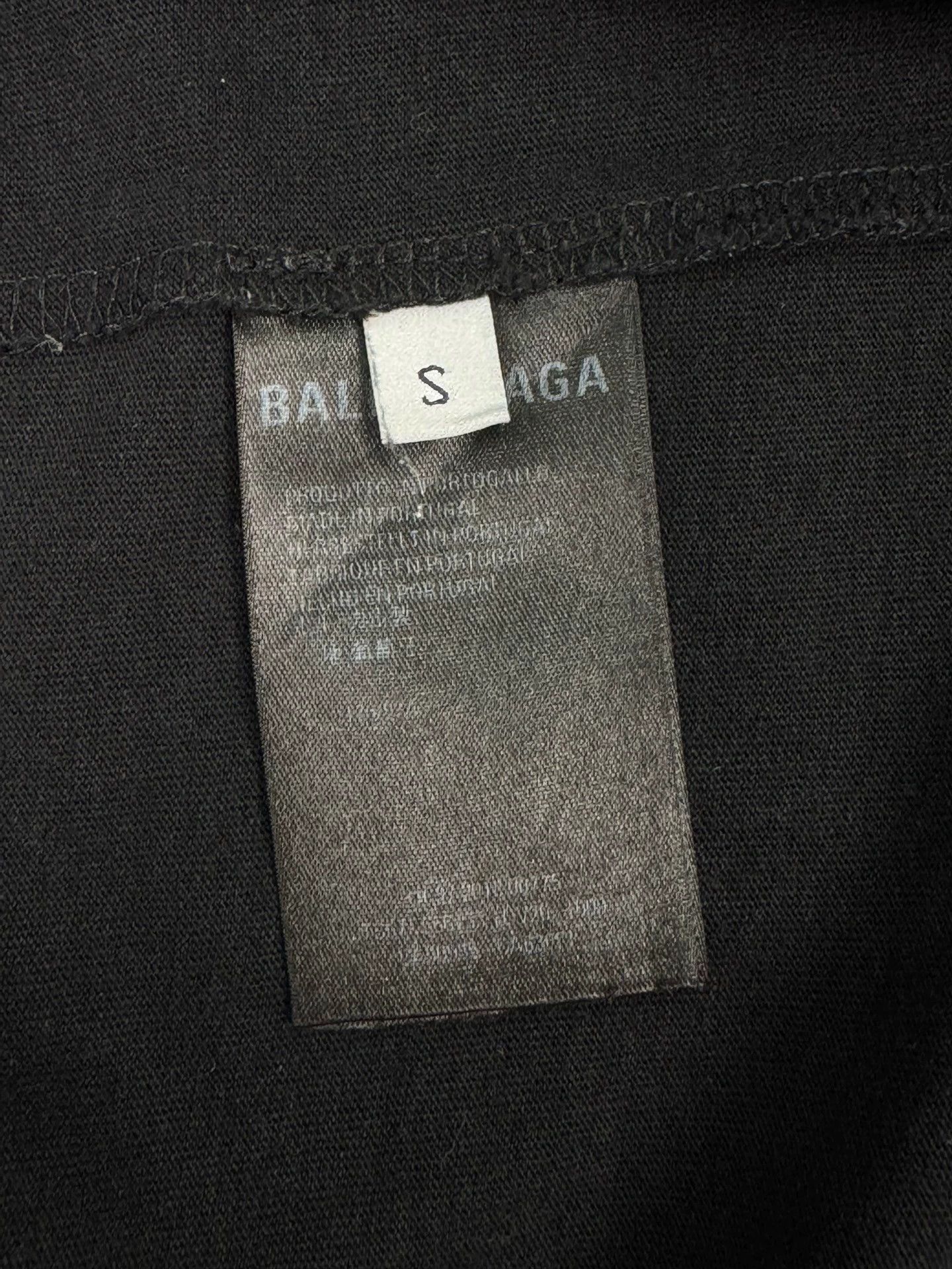 Balenciaga Balenciaga Electronic Music Embroidered Tee - dmc Size US S / EU 44-46 / 1 - 8 Thumbnail
