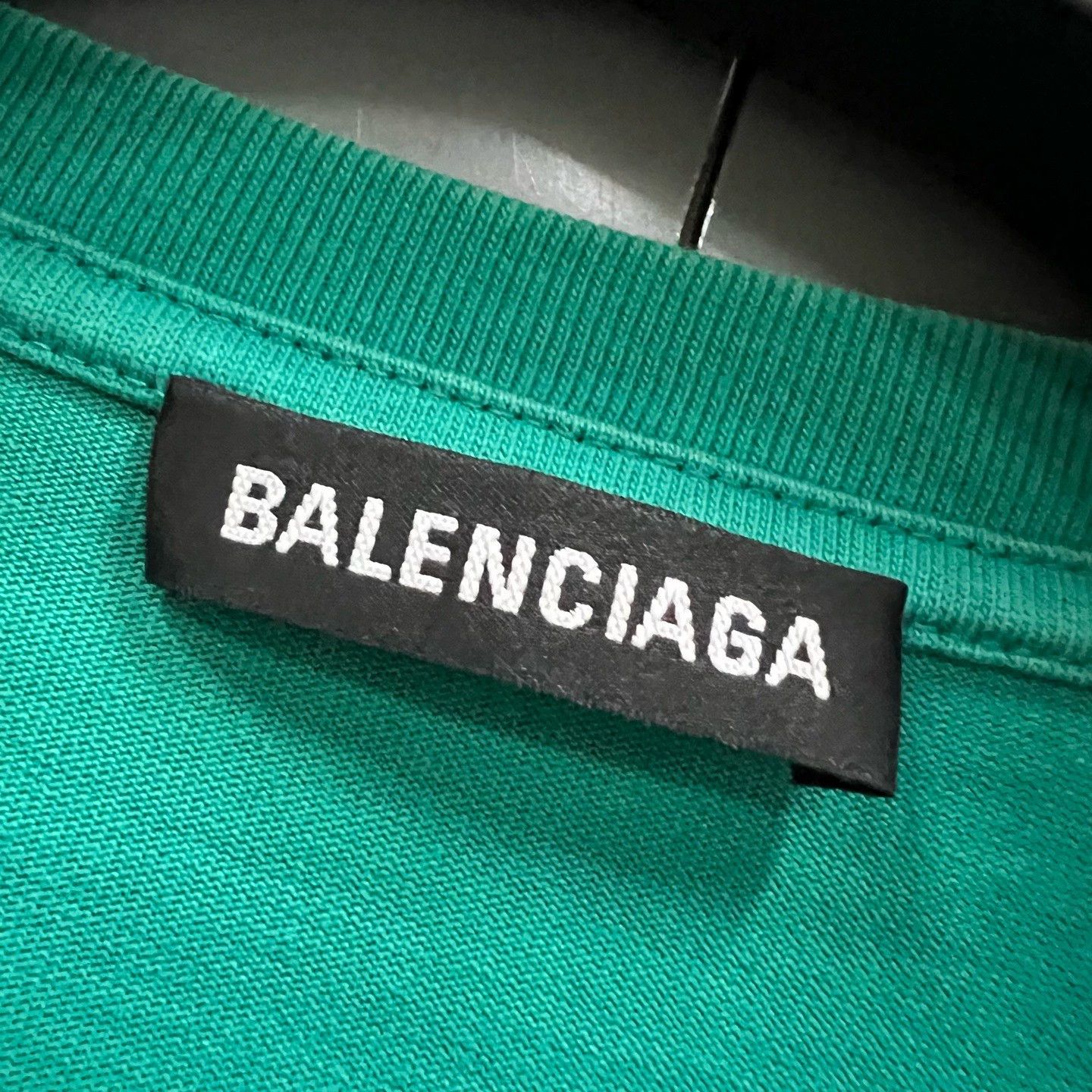 Balenciaga Balenciaga Green Coke Short Sleeve Tee - dmc Size US M / EU 48-50 / 2 - 5 Thumbnail